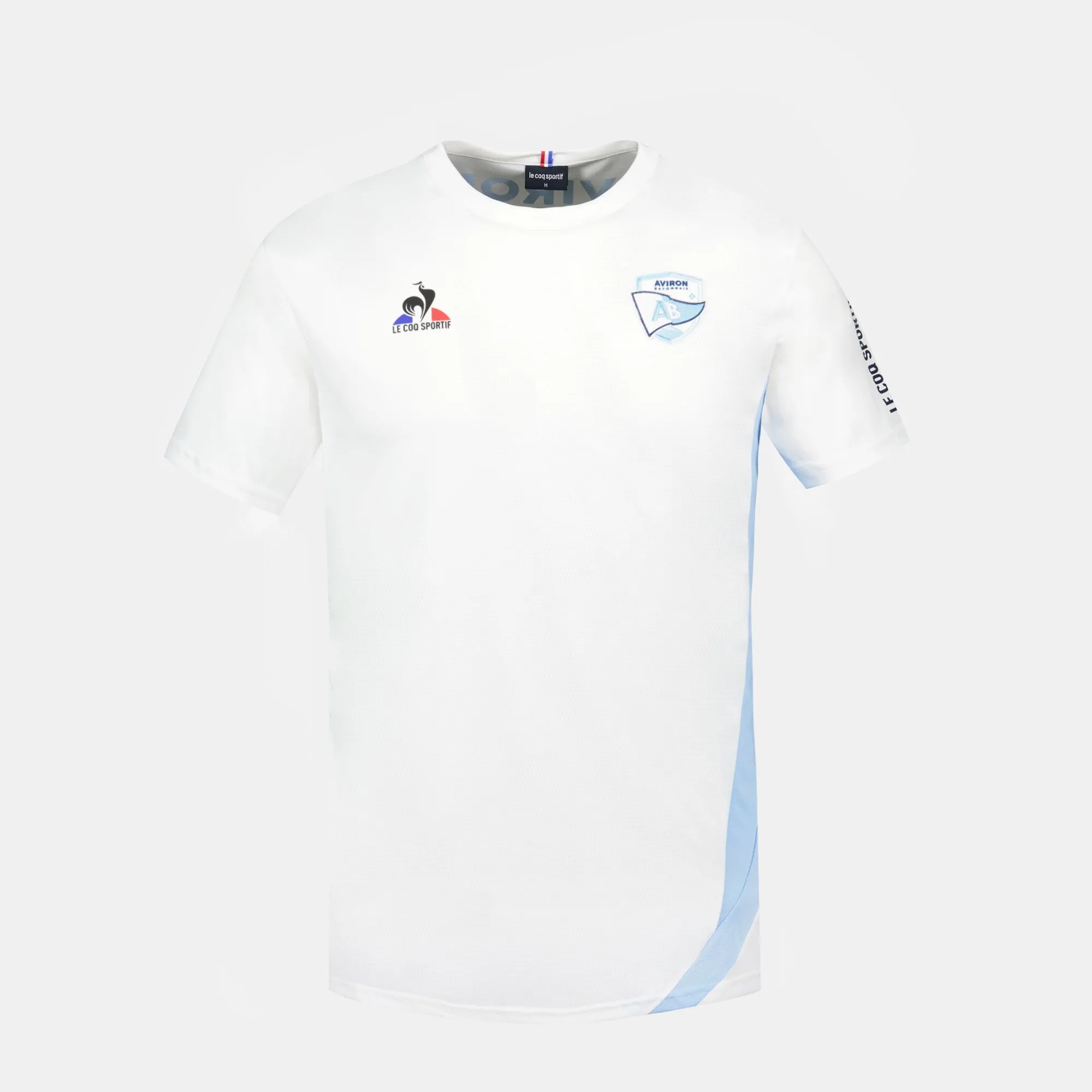 2320320-AB TRAINING Tee SS M new optical white/f | T-shirt Unisexe sold by Le Coq Sportif