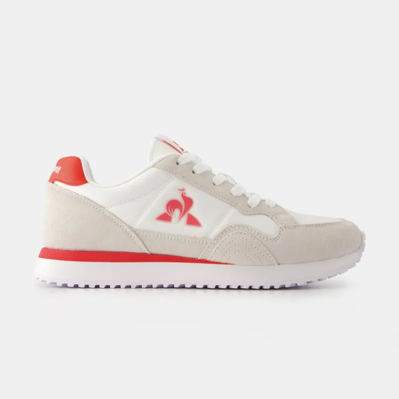 2410879-JET STAR_2 optical white/fiery red | Chaussures JET STAR_2 Unisexe sold by Le Coq Sportif