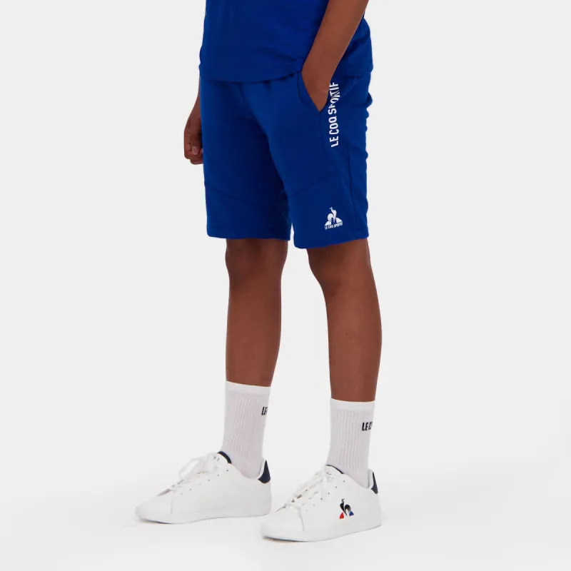 2422930-ESS Short Regular N°1 Enfant bleu electr | Short Enfant sold by Le Coq Sportif