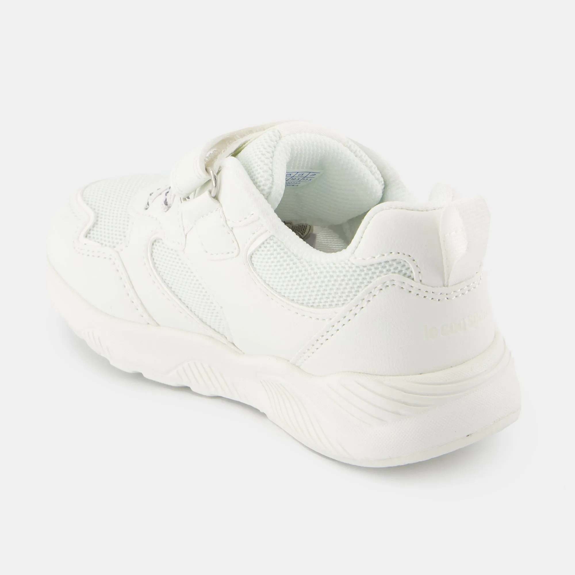 2422737-LCS RUNNER PS optical white: | Chaussures à scratch blanches RUNNER enfant sold by Le Coq Sportif product image thumbnail 3