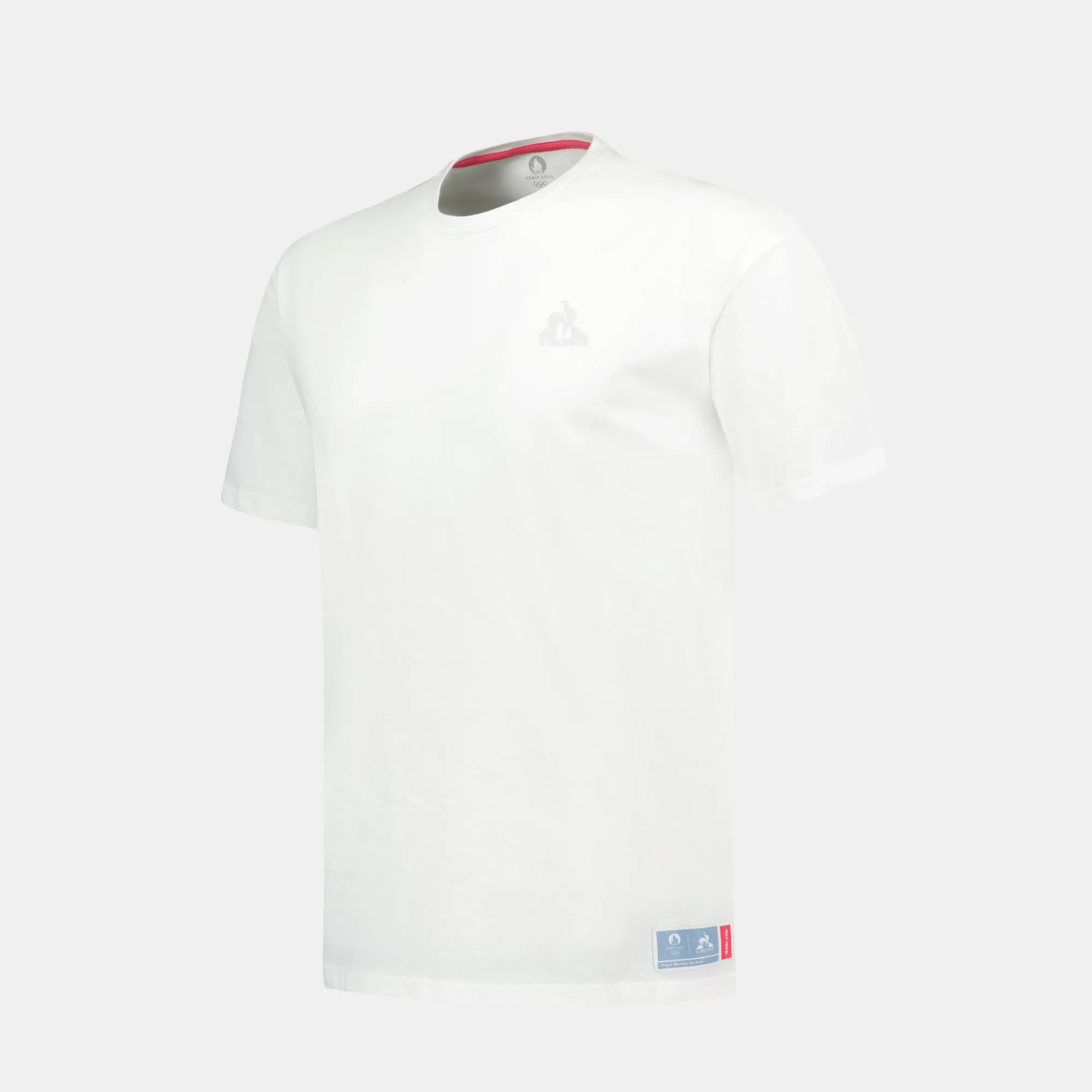 2423640-P24 QUARTIER DES JEUX Tee SS N°1 M new o | T-shirt capsule Saint-Denis Unisexe sold by Le Coq Sportif product image thumbnail 3