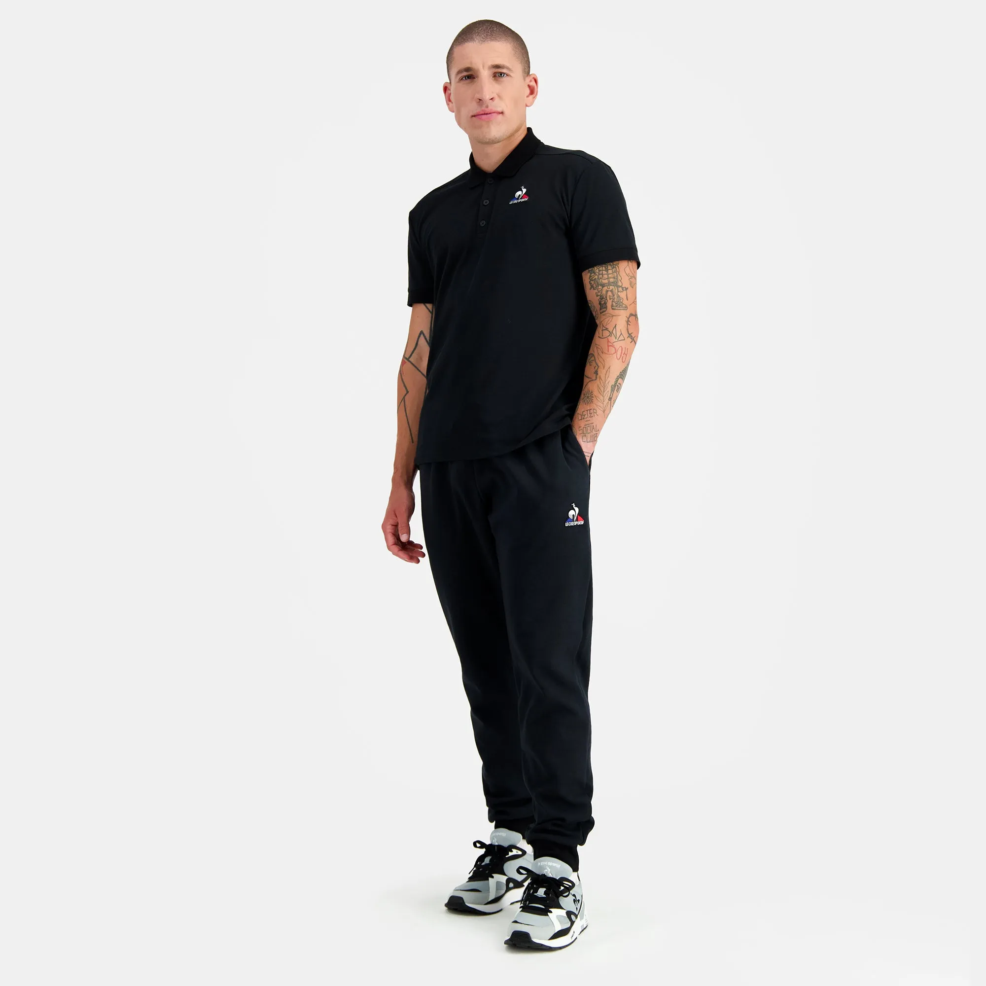 2310351-ESS Pant Loose N°1 M black | Pantalon Loose Homme sold by Le Coq Sportif product image thumbnail 5