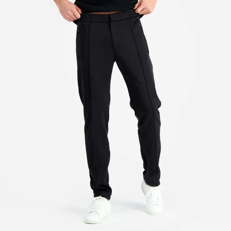 2221274-COQ D'OR Pant N°2 M black | Pantalon slim Homme en Milano 420gr sold by Le Coq Sportif