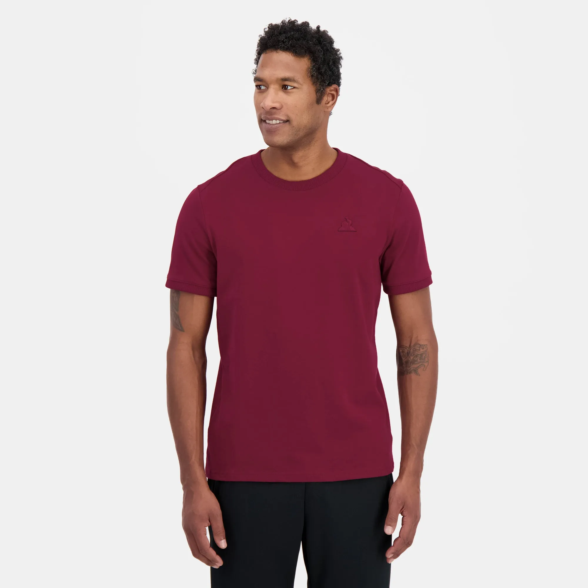 2410406-ESS T/T Tee SS N°1 M rambo red | T-shirt Homme sold by Le Coq Sportif
