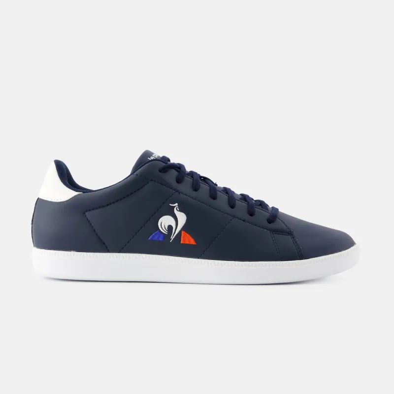 2423204-COURTSET_2 dress blue/optical white | Chaussures COURTSET_2 Unisexe sold by Le Coq Sportif