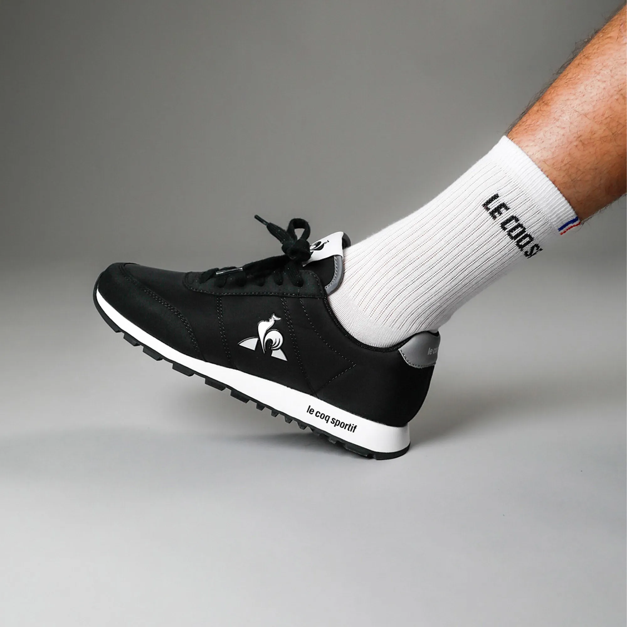 2410494-RACERONE_2 black/silver | Chaussures RACERONE_2 Homme sold by Le Coq Sportif product image thumbnail 5