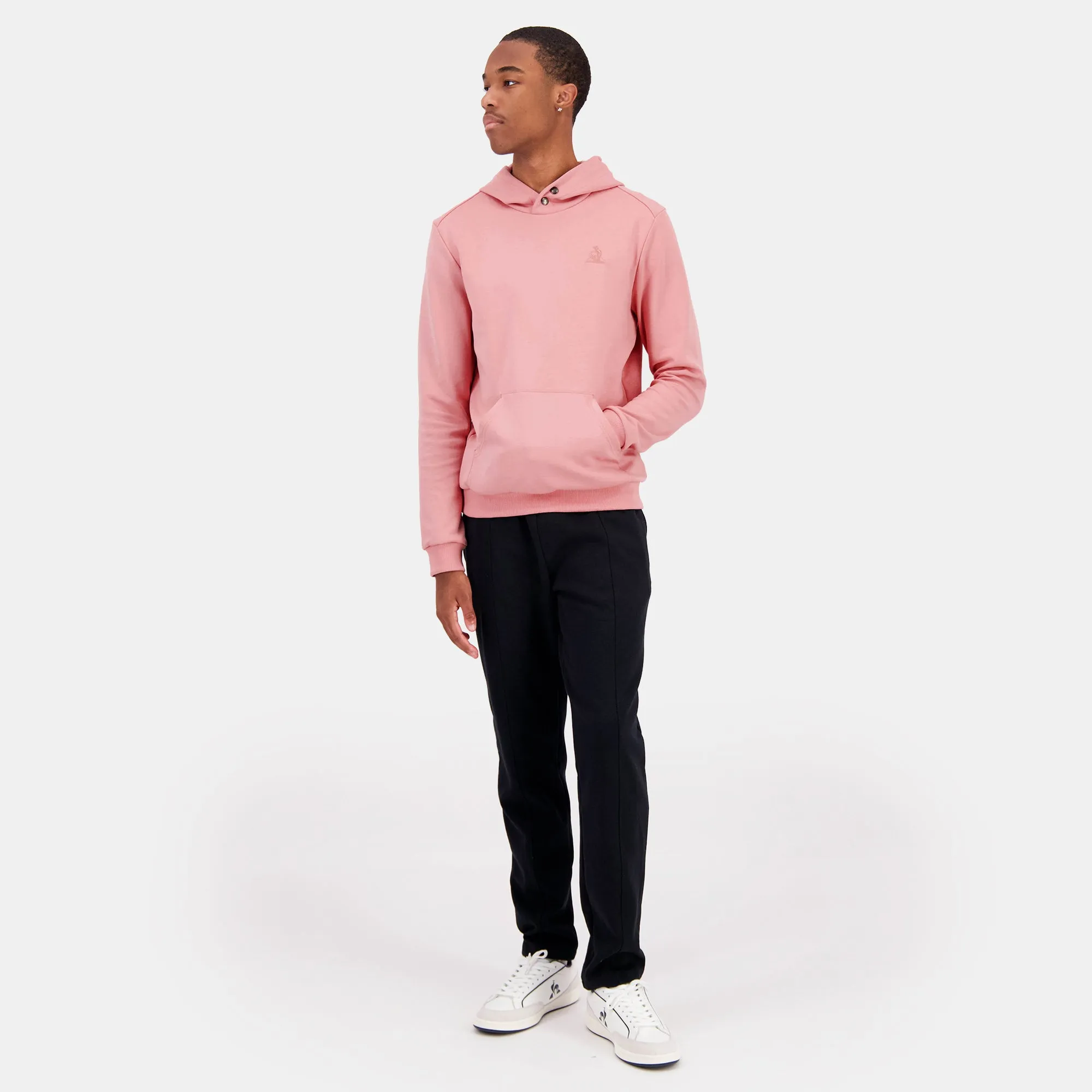 2422680-ESS T/T Hoody N°1 M rosette | Sweat à capuche Homme sold by Le Coq Sportif product image thumbnail 3