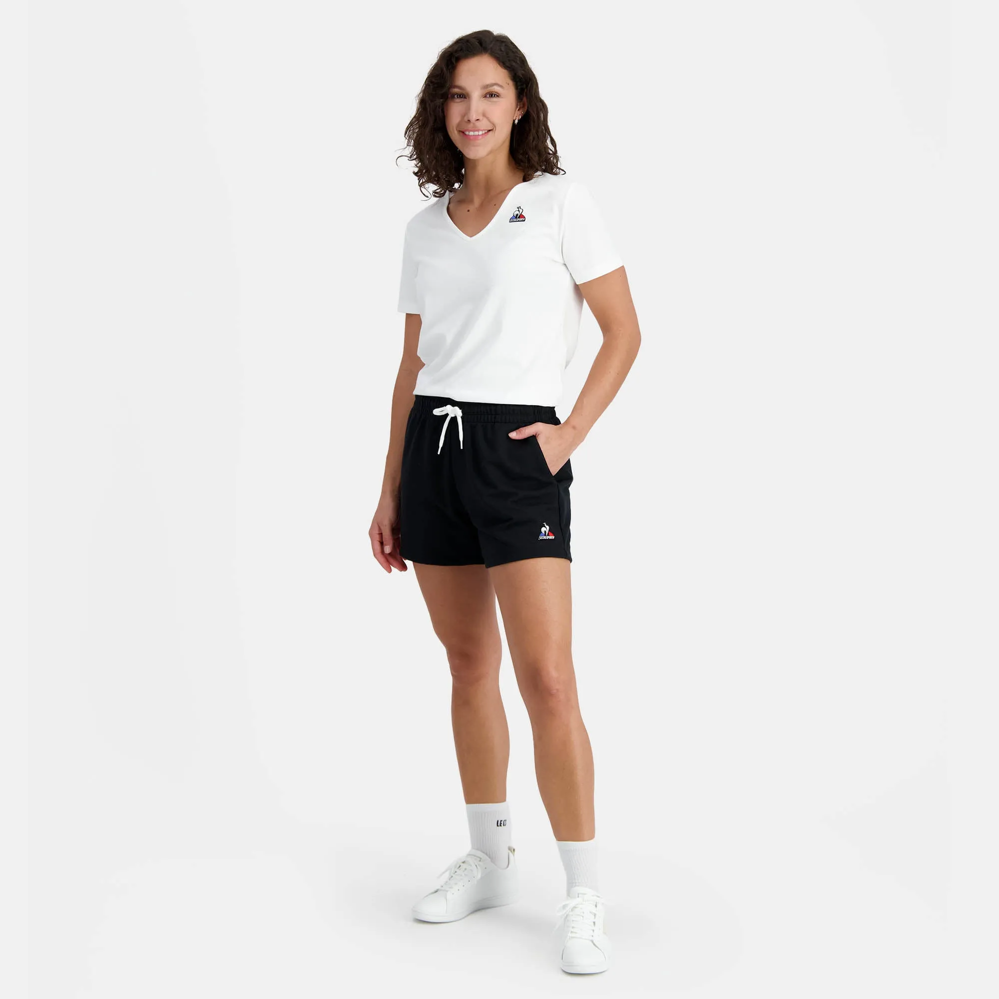 2410170-ESS Short N°1 W black | Short Femme sold by Le Coq Sportif product image thumbnail 3