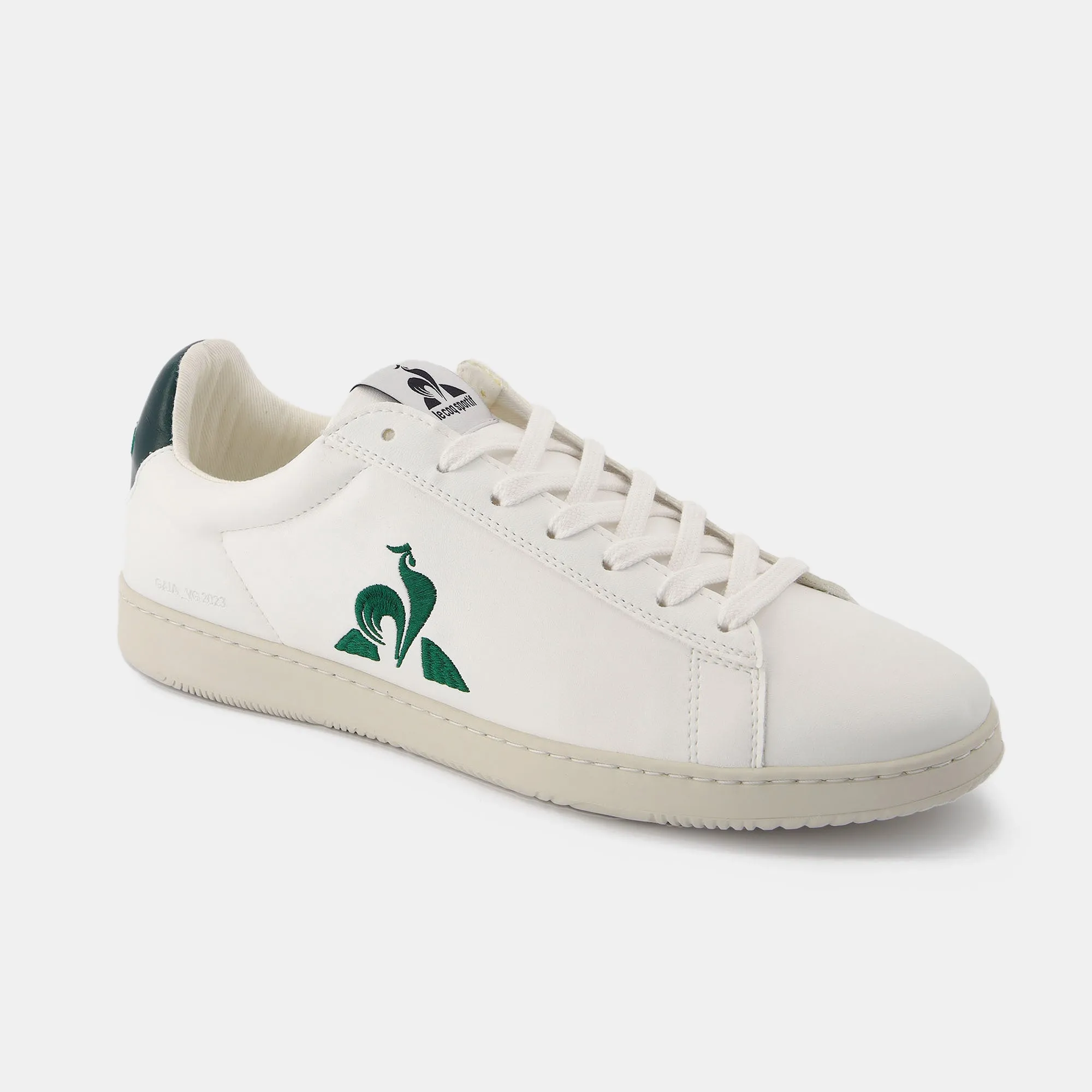 2310356-GAIA optical white/greener pastures | Chaussures GAIA en cuir végétal Unisexe sold by Le Coq Sportif product image thumbnail 2