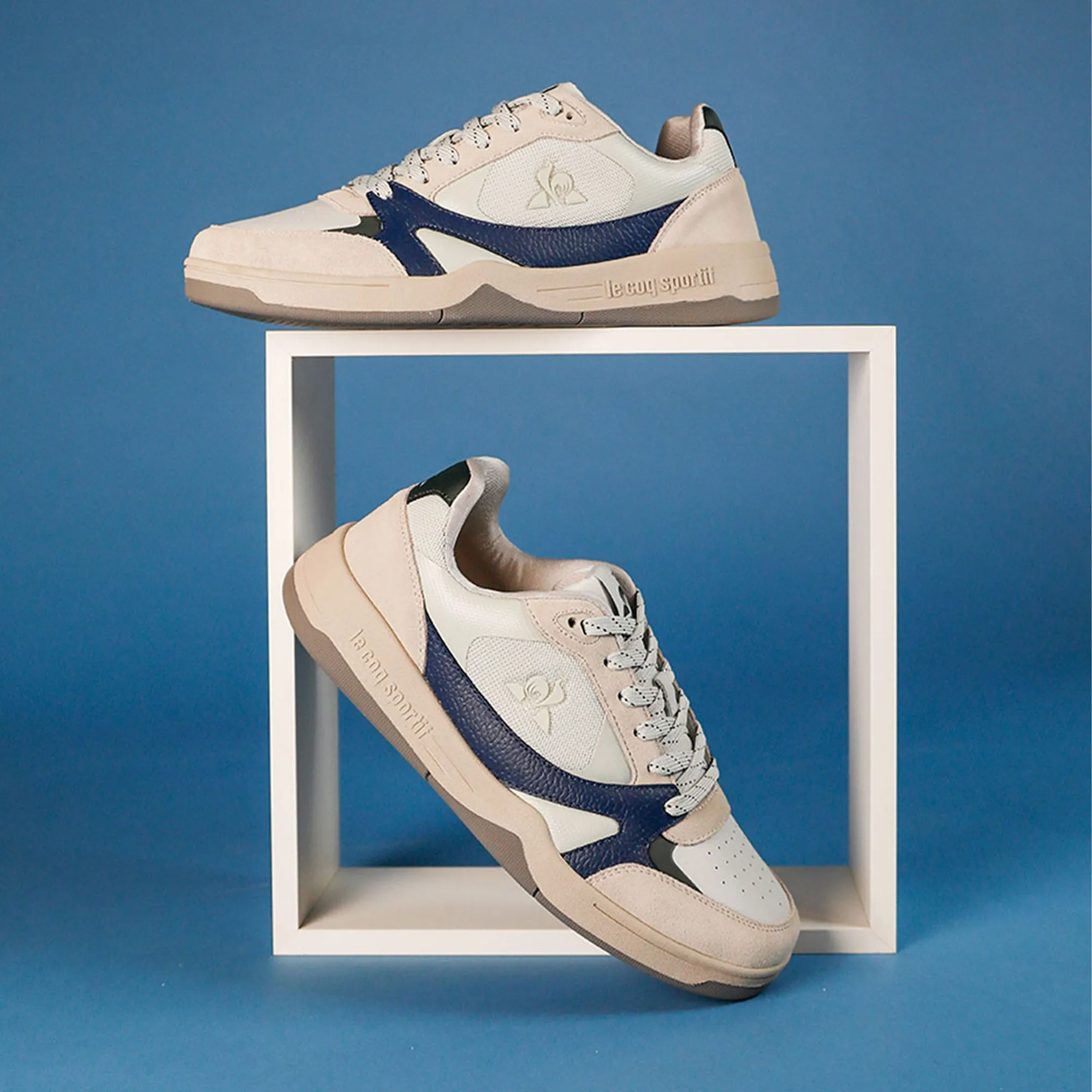 2410843-LCS PRO STAR LITE GREY lunar rock/ bleu | Chaussures LCS PRO STAR LITE GREY Homme sold by Le Coq Sportif product image thumbnail 5