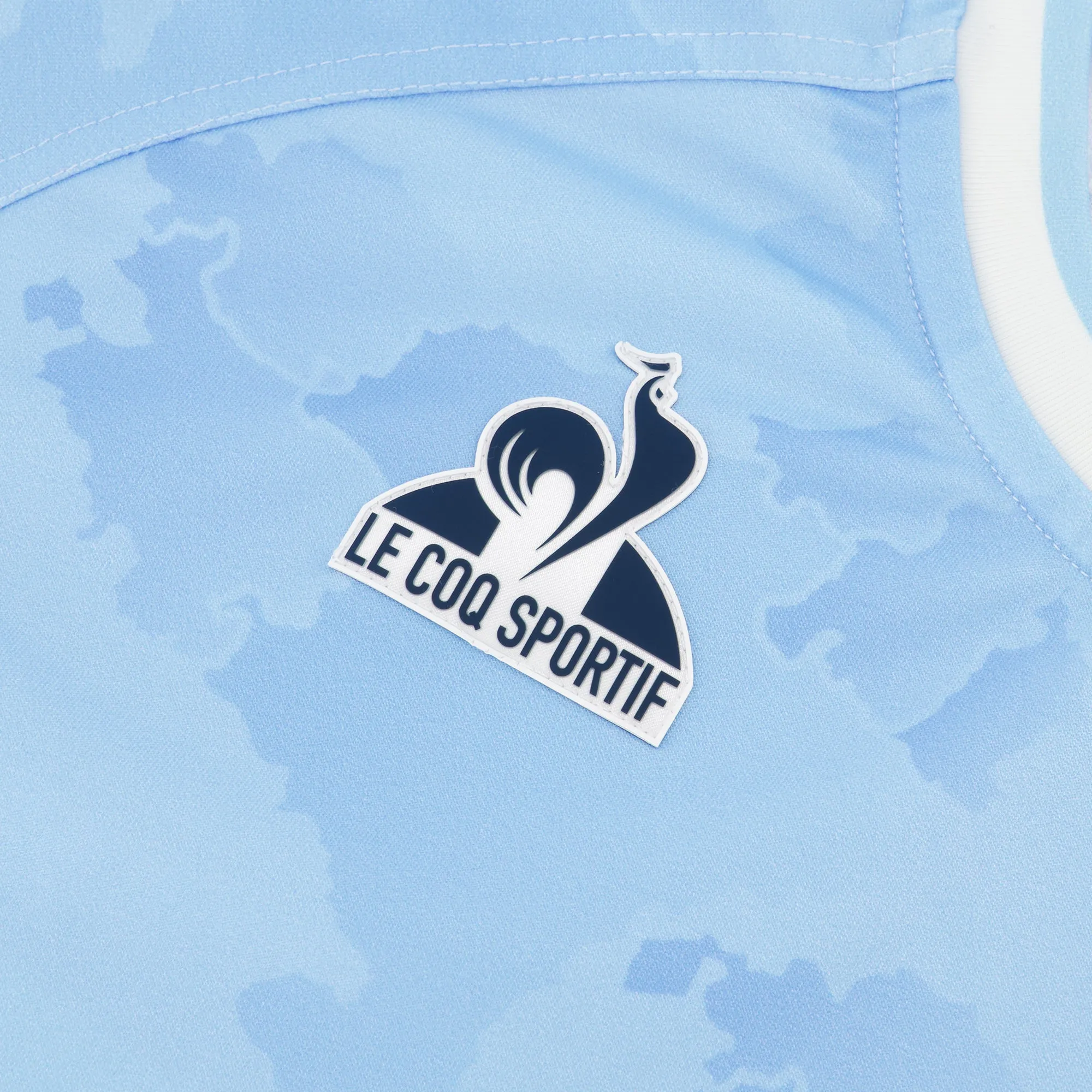 2421941-AB PRO Maillot SS M fly blue/new optical | Maillot pro Home officiel Aviron Bayonnais sold by Le Coq Sportif product image thumbnail 2