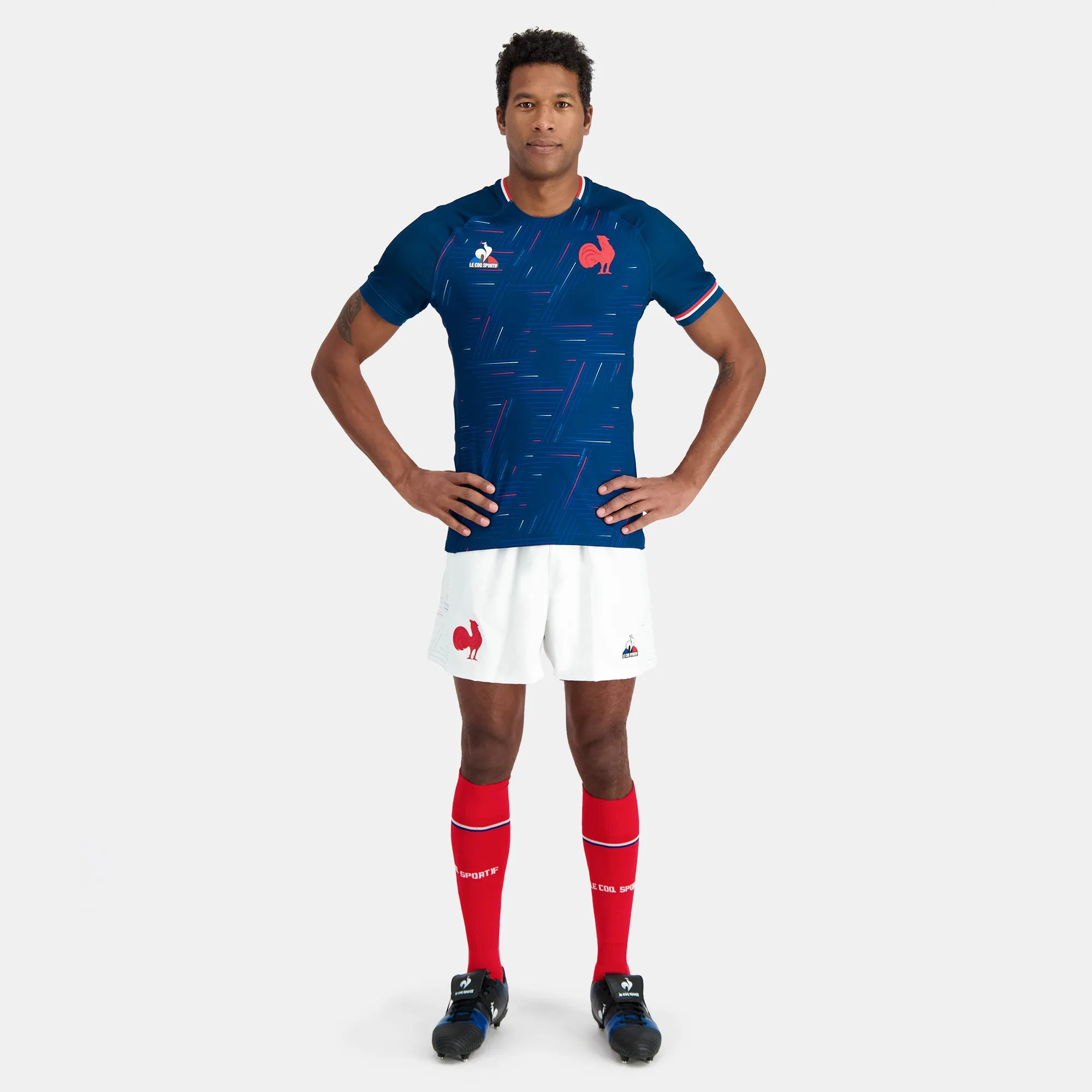 2411190-FFR Maillot 7 Comm 23/24 SS M pblue in | Maillot Homme sold by Le Coq Sportif product image thumbnail 5