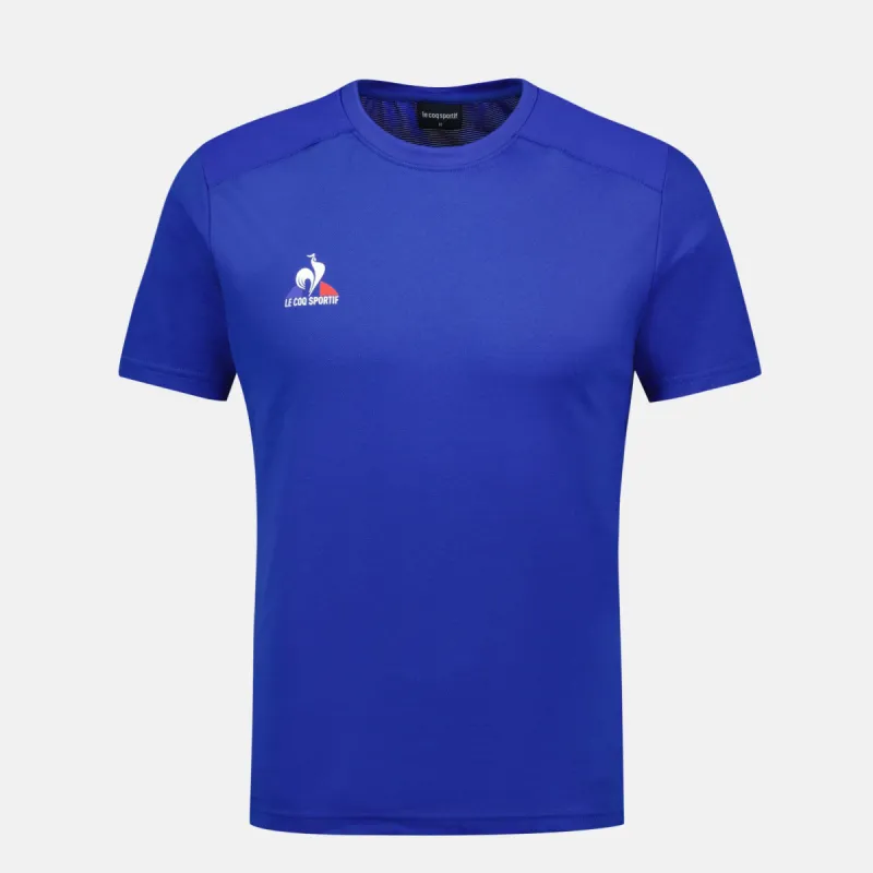 2320132-TENNIS Tee SS N°4 M cobalt | T-shirt Homme sold by Le Coq Sportif