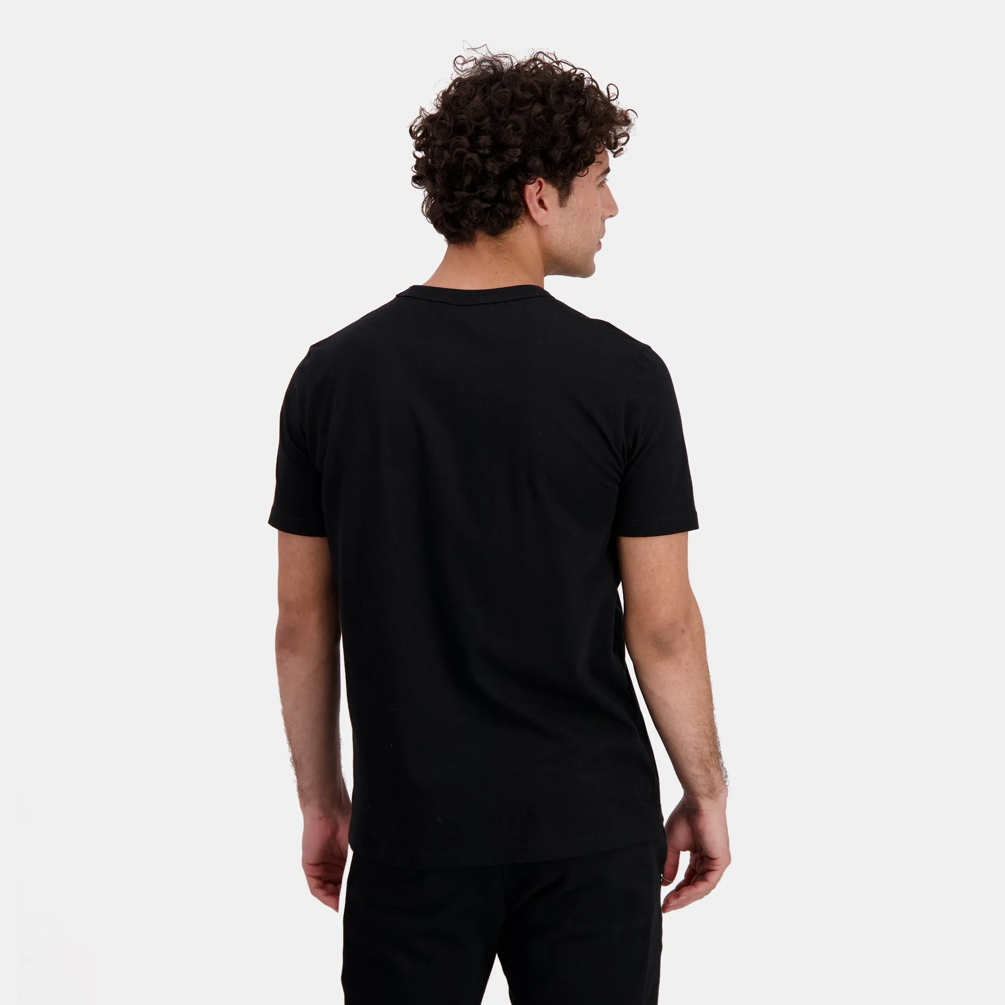 2422254-CONTEMPORAIN Tee SS N°1 M black | T-shirt Homme sold by Le Coq Sportif product image thumbnail 4