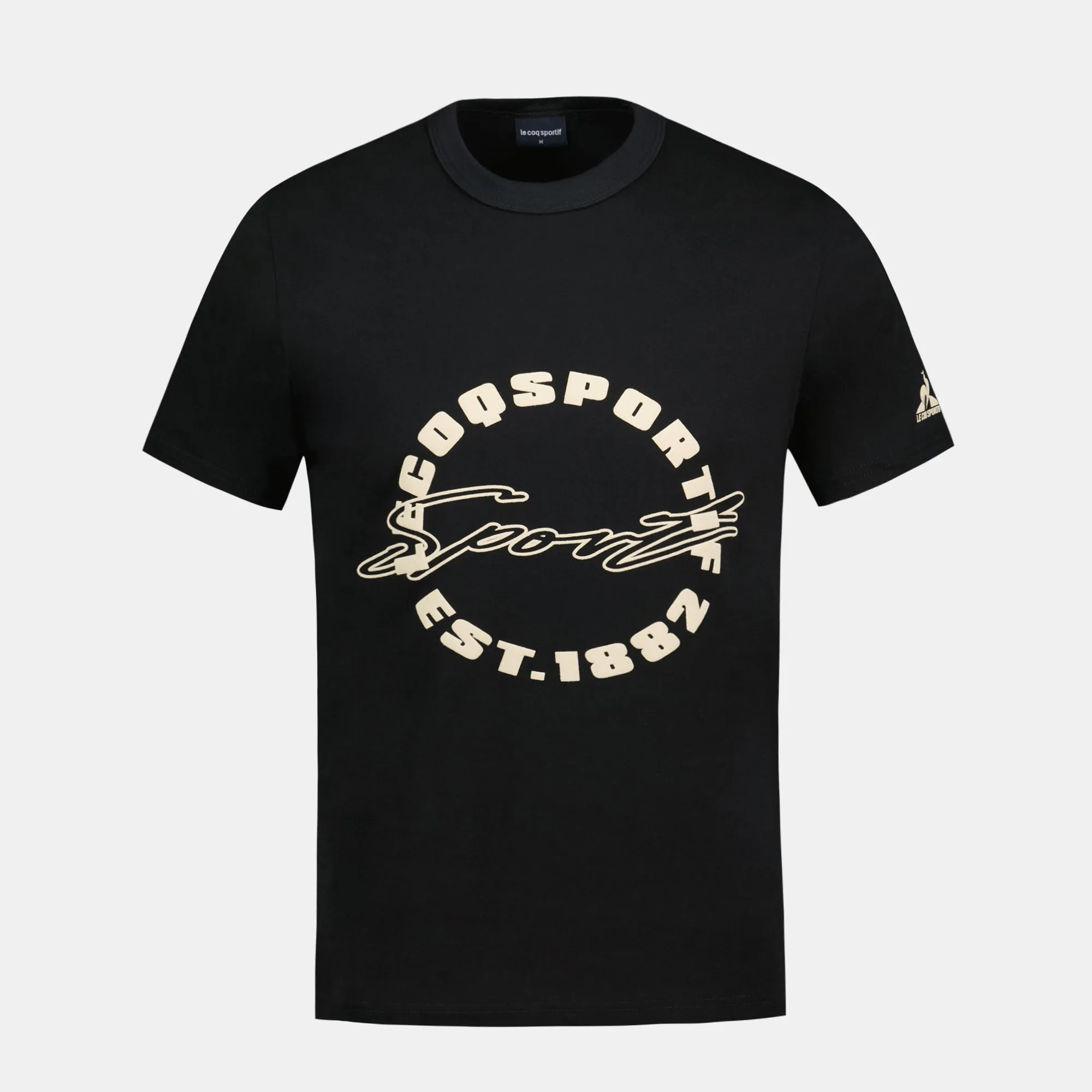 2422254-CONTEMPORAIN Tee SS N°1 M black | T-shirt Homme sold by Le Coq Sportif product image thumbnail 2