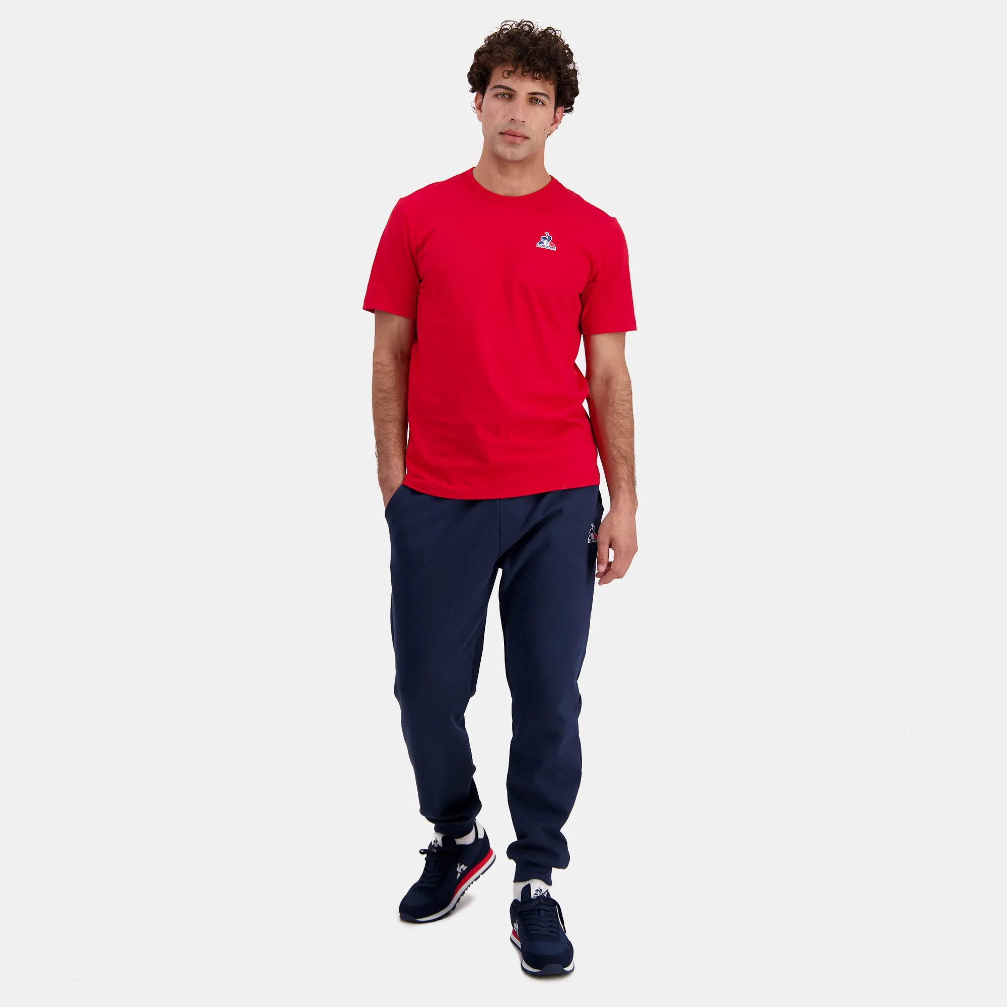 2423184-ESS Pant Loose N°2 M dress blues | Pantalon bleu marine Homme sold by Le Coq Sportif product image thumbnail 3