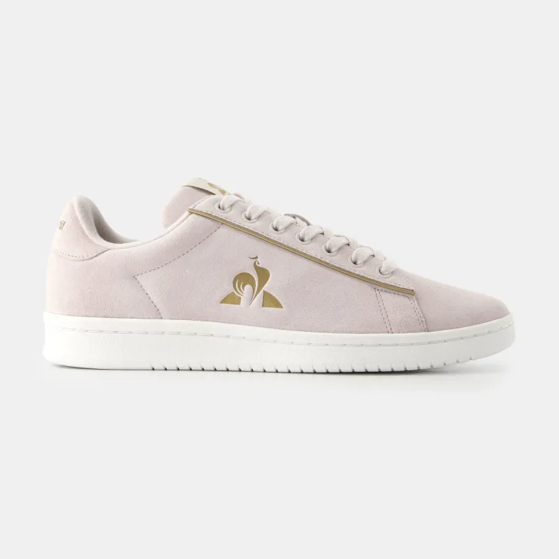 2410868-LCS COURT CLEAN SUEDE wind chime/ old br | Chaussures LCS COURT CLEAN SUEDE Unisexe sold by Le Coq Sportif