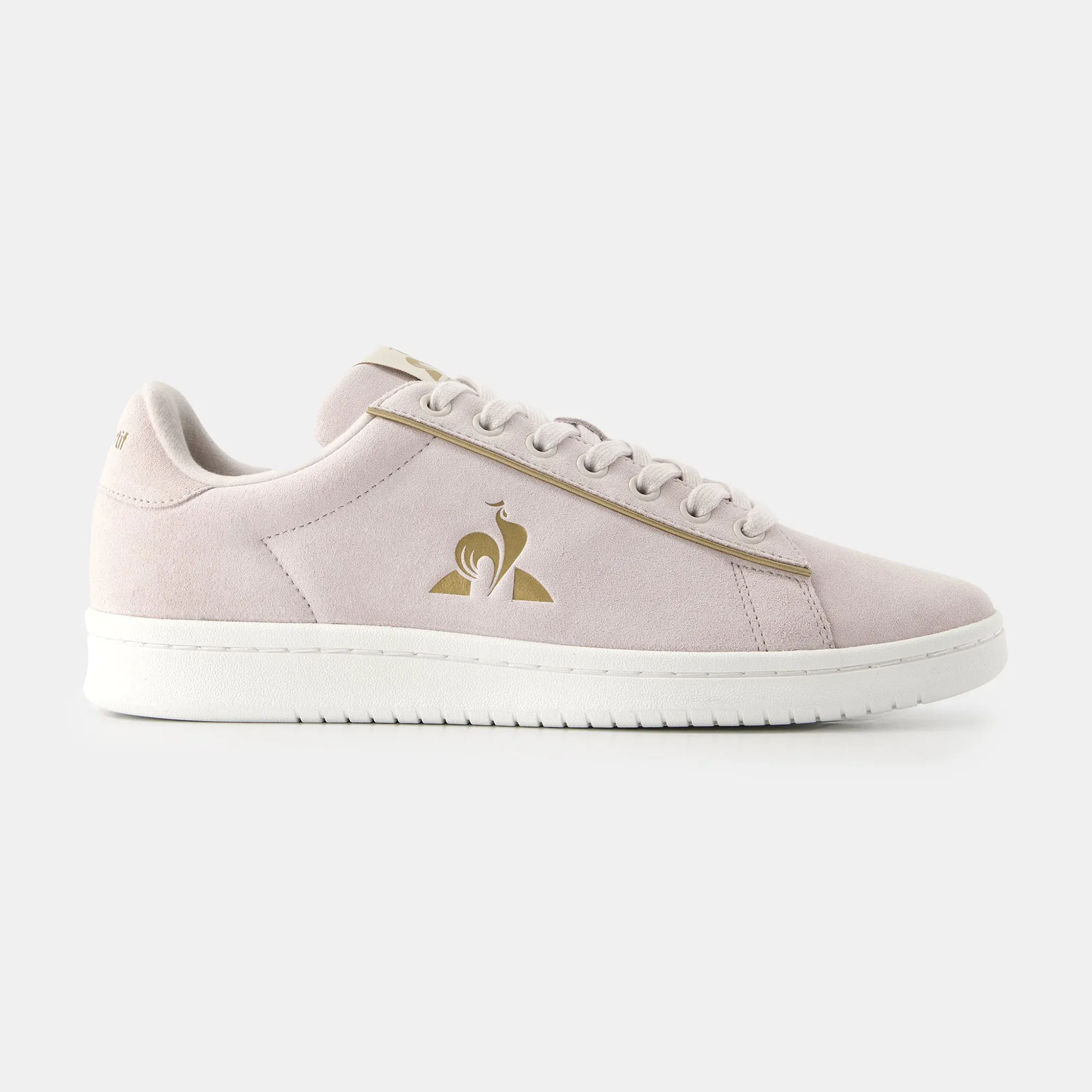 2410868-LCS COURT CLEAN SUEDE wind chime/ old br | Chaussures LCS COURT CLEAN SUEDE Unisexe sold by Le Coq Sportif