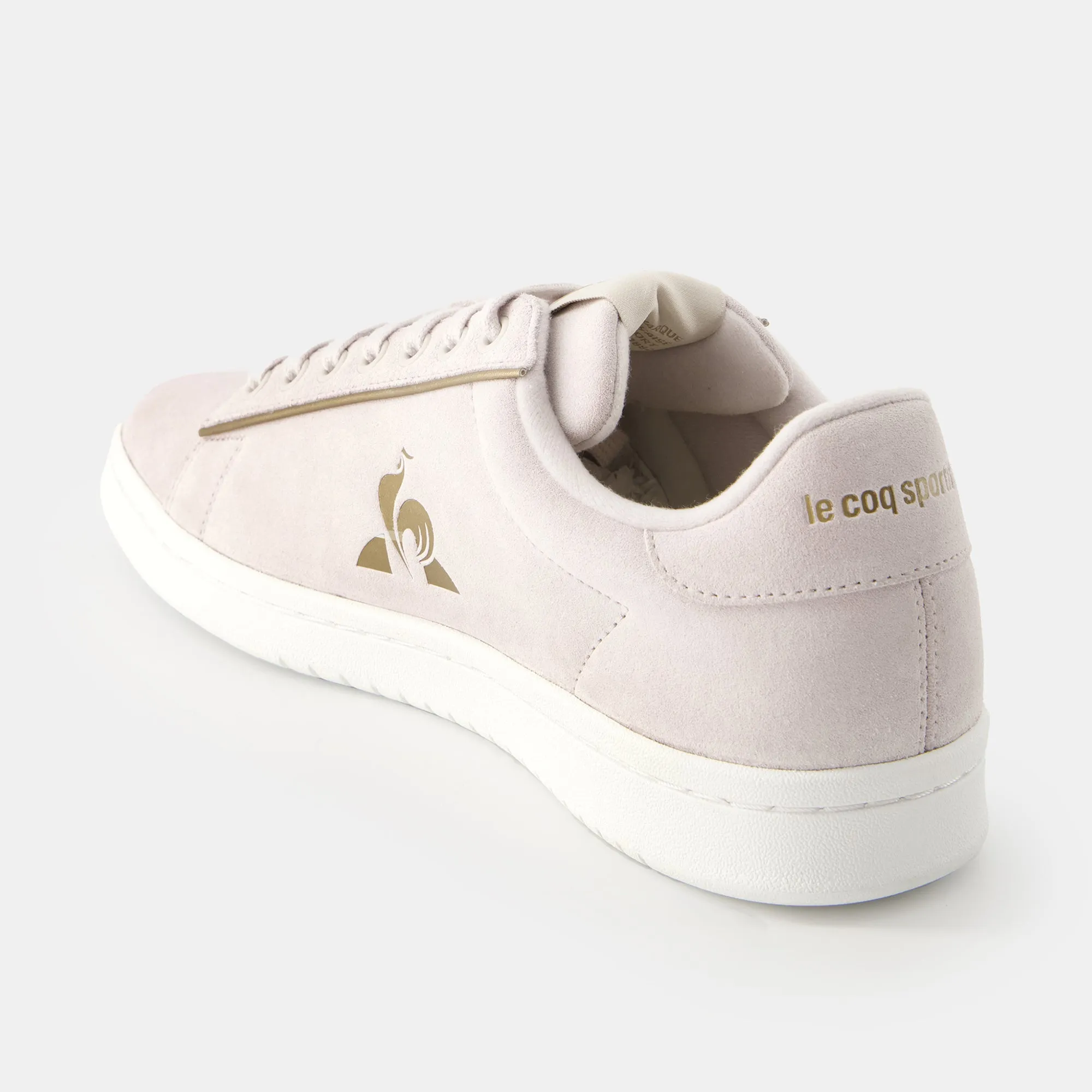 2410868-LCS COURT CLEAN SUEDE wind chime/ old br | Chaussures LCS COURT CLEAN SUEDE Unisexe sold by Le Coq Sportif product image thumbnail 3