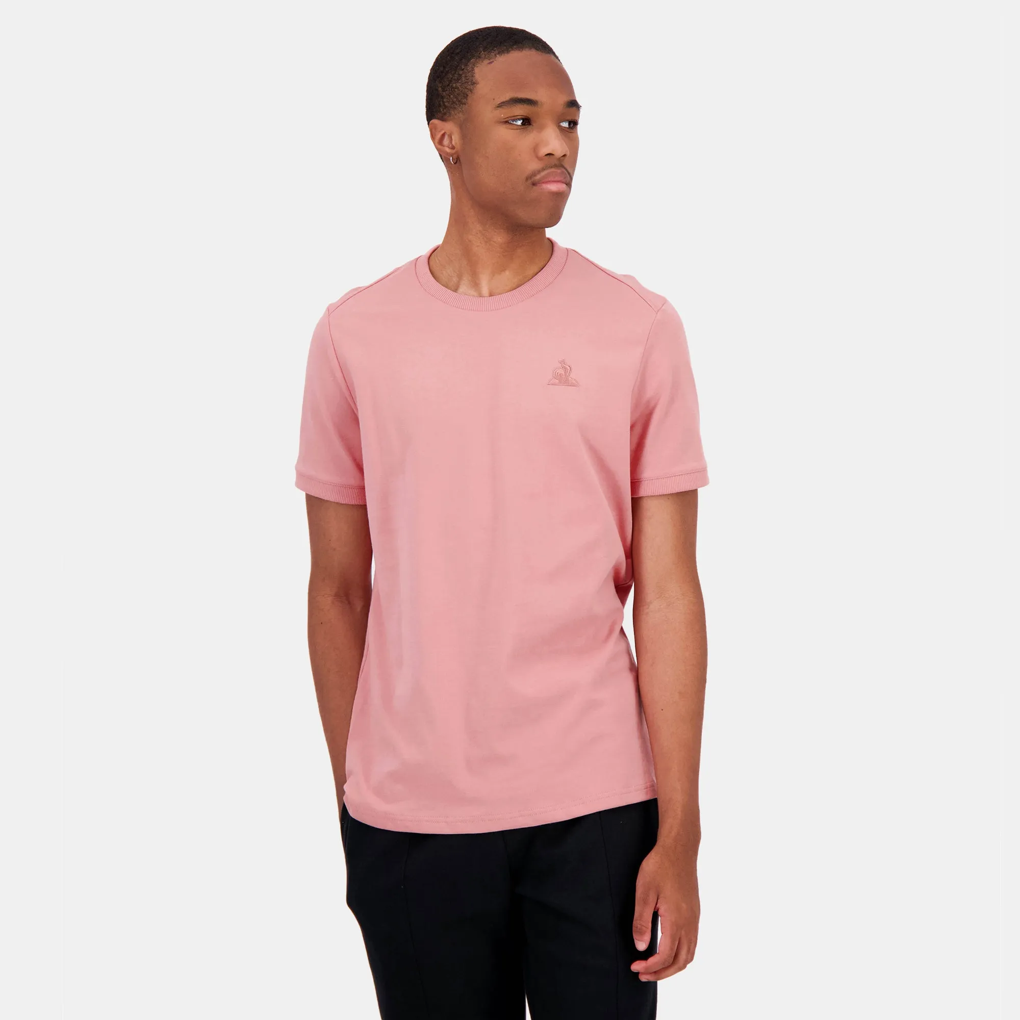 2422671-ESS T/T Tee SS N°1 M rosette | T-shirt Homme sold by Le Coq Sportif