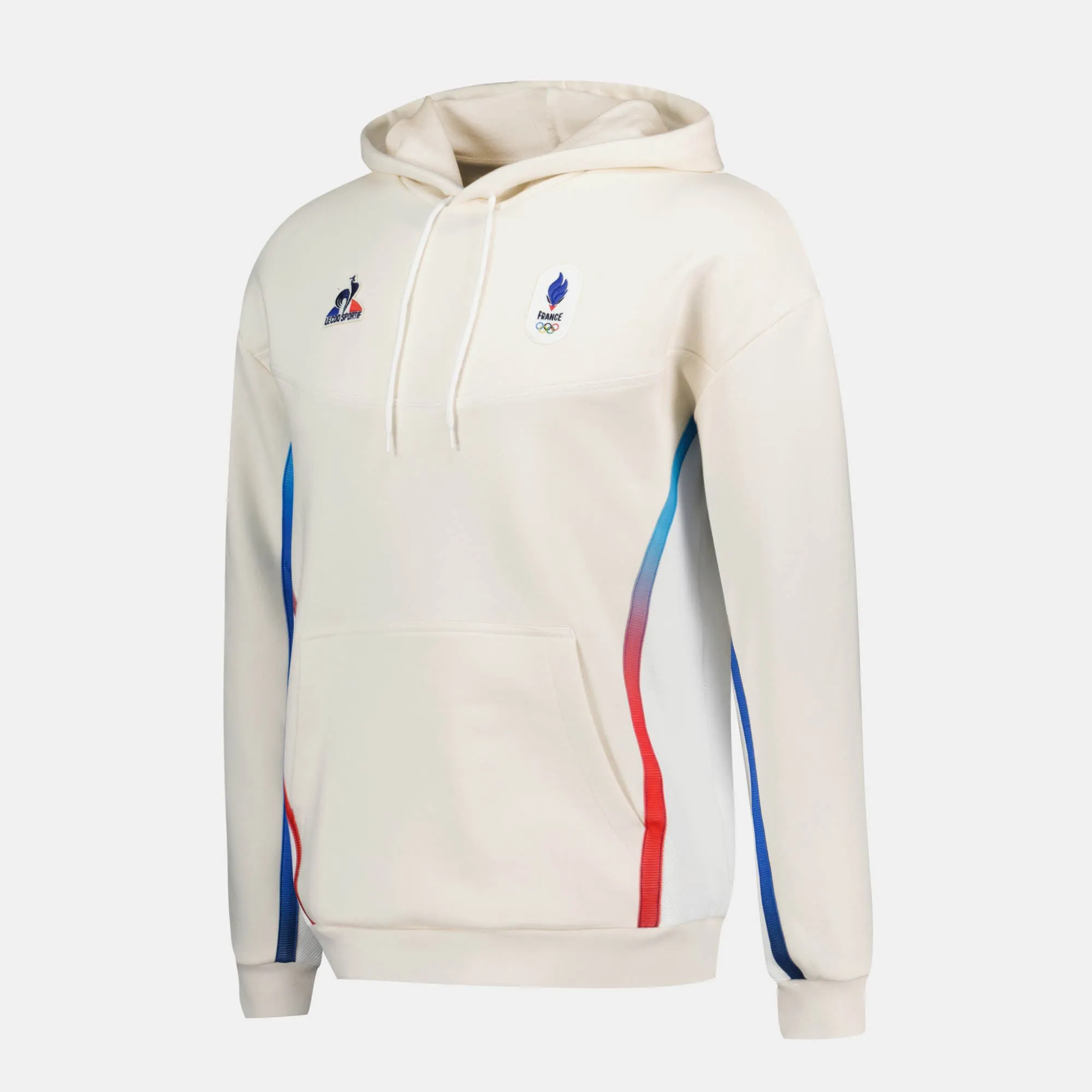 2410050-EFRO 24 Hoody N°1 M écru | Sweat à capuche Unisexe sold by Le Coq Sportif product image thumbnail 4