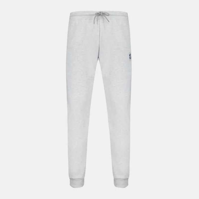 2423645-ESS Pant Regular N°2 M gris chiné clair | Pantalon Regular gris chiné clair Homme sold by Le Coq Sportif