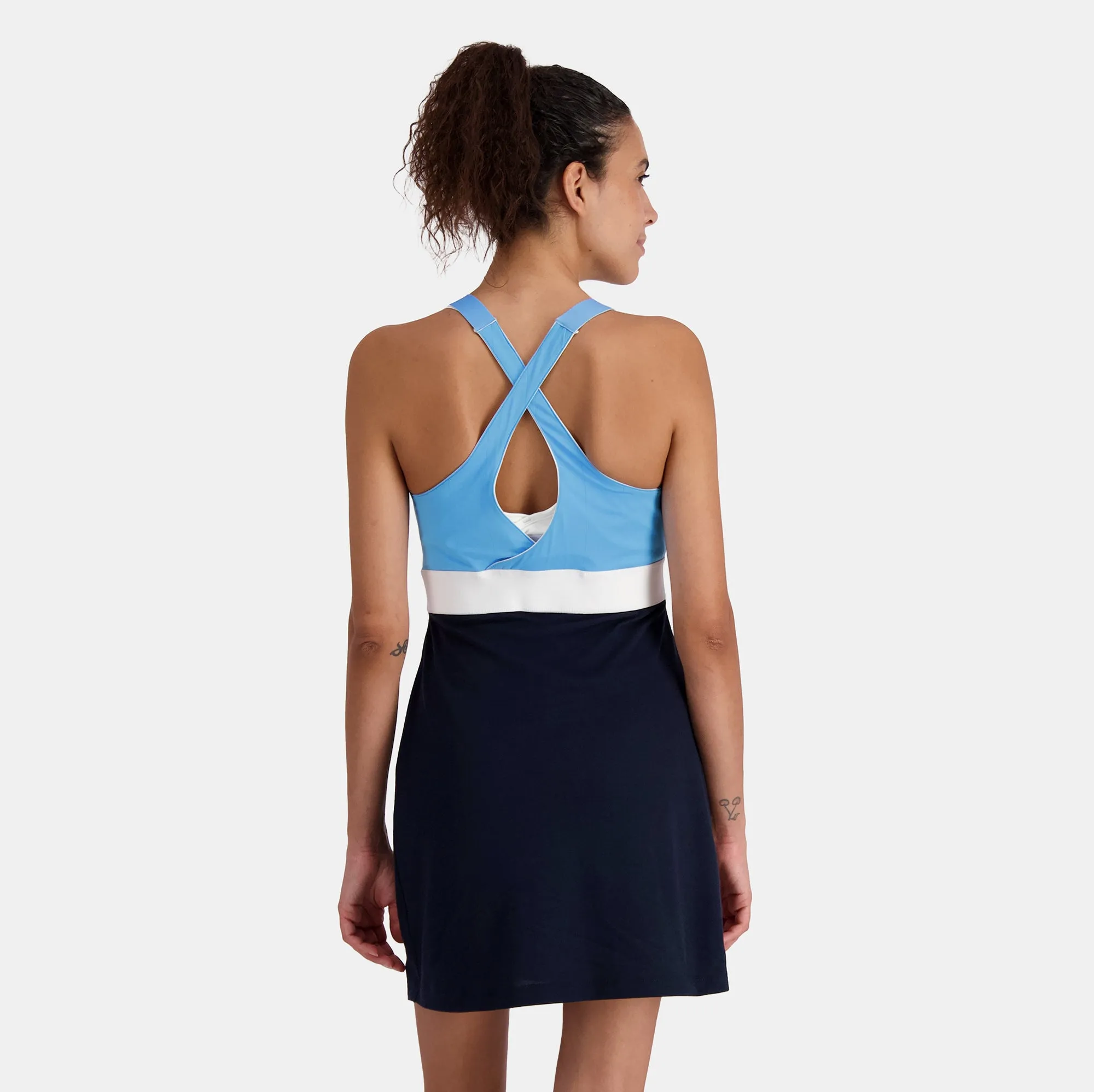 2320718-TENNIS PRO Robe 23 N°1 W s.capt/bonnie b | Robe Femme sold by Le Coq Sportif product image thumbnail 4