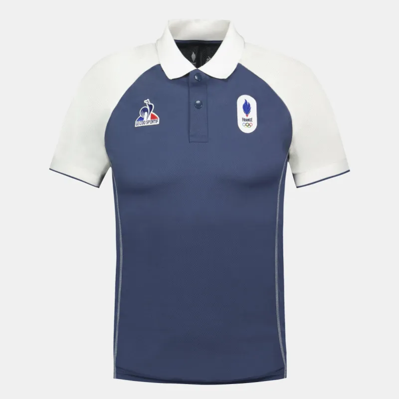 2421504-EFRO 24 Polo SS N°3 DOT M insignia blue/ | Polo Homme sold by Le Coq Sportif
