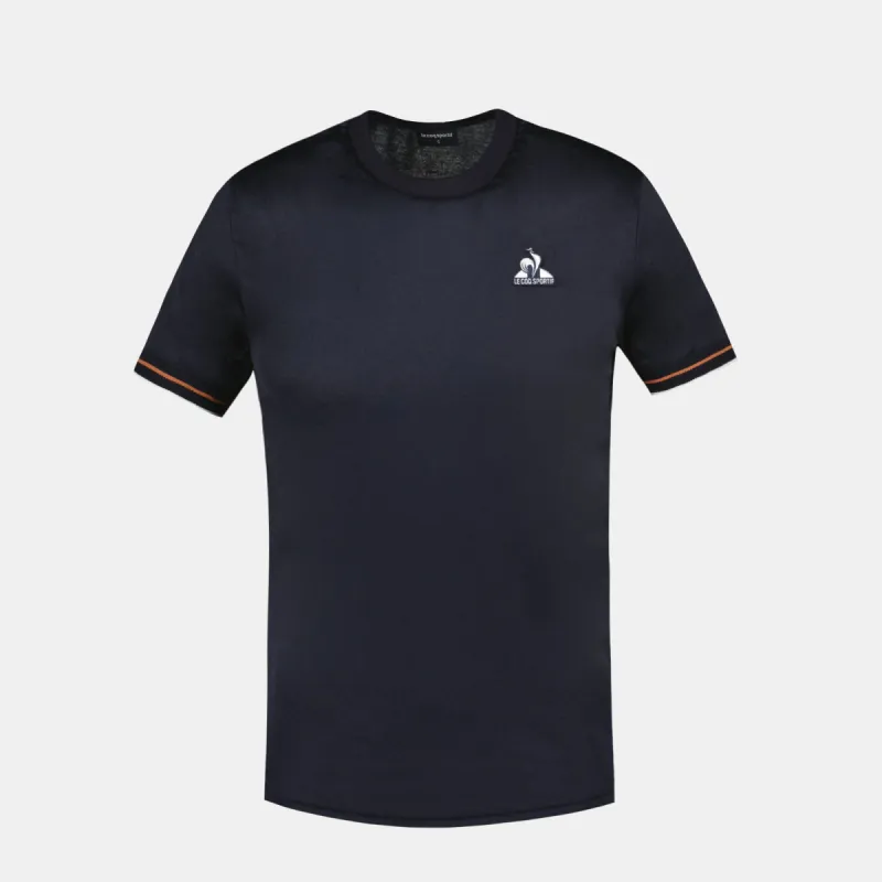 2422225-HERITAGE Tee SS N°3 M sky captain | T-shirt Homme sold by Le Coq Sportif