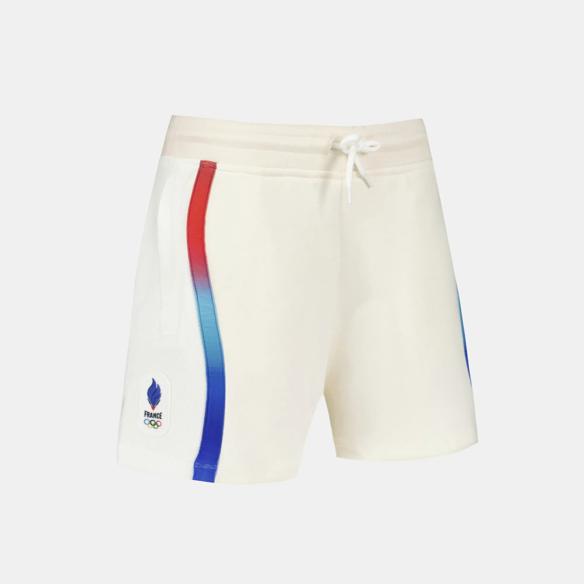 2421357-EFRO 24 Short DOT W écru | Short Femme sold by Le Coq Sportif