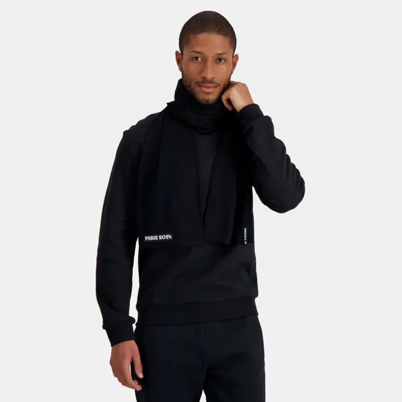 2210400-P24 Echarpe black | Écharpe Unisexe sold by Le Coq Sportif