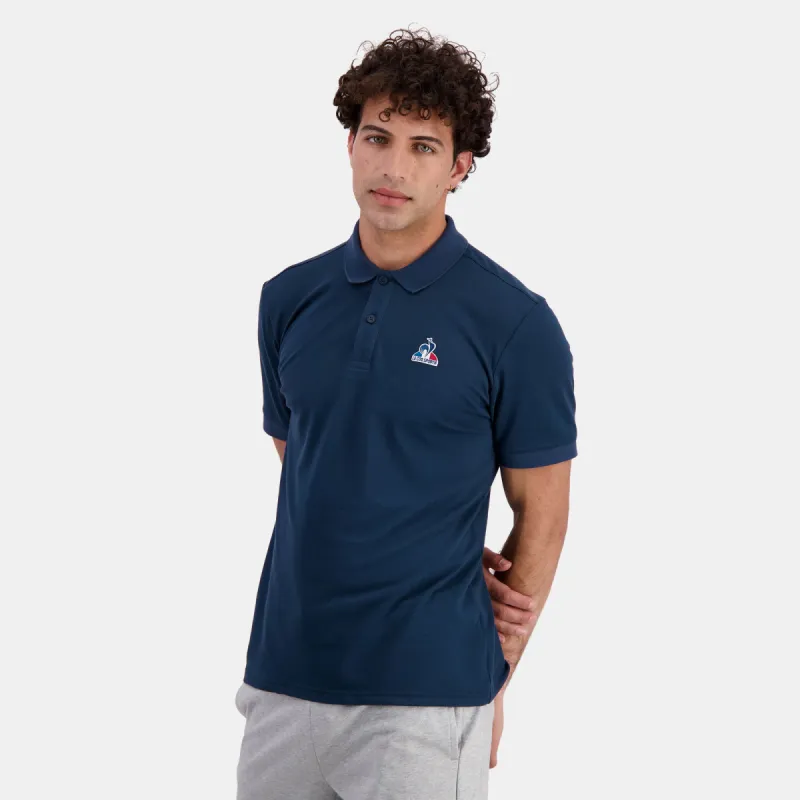 2422108-ESS Polo SS N°1 M dress blues | Polo Homme made by Le Coq Sportif