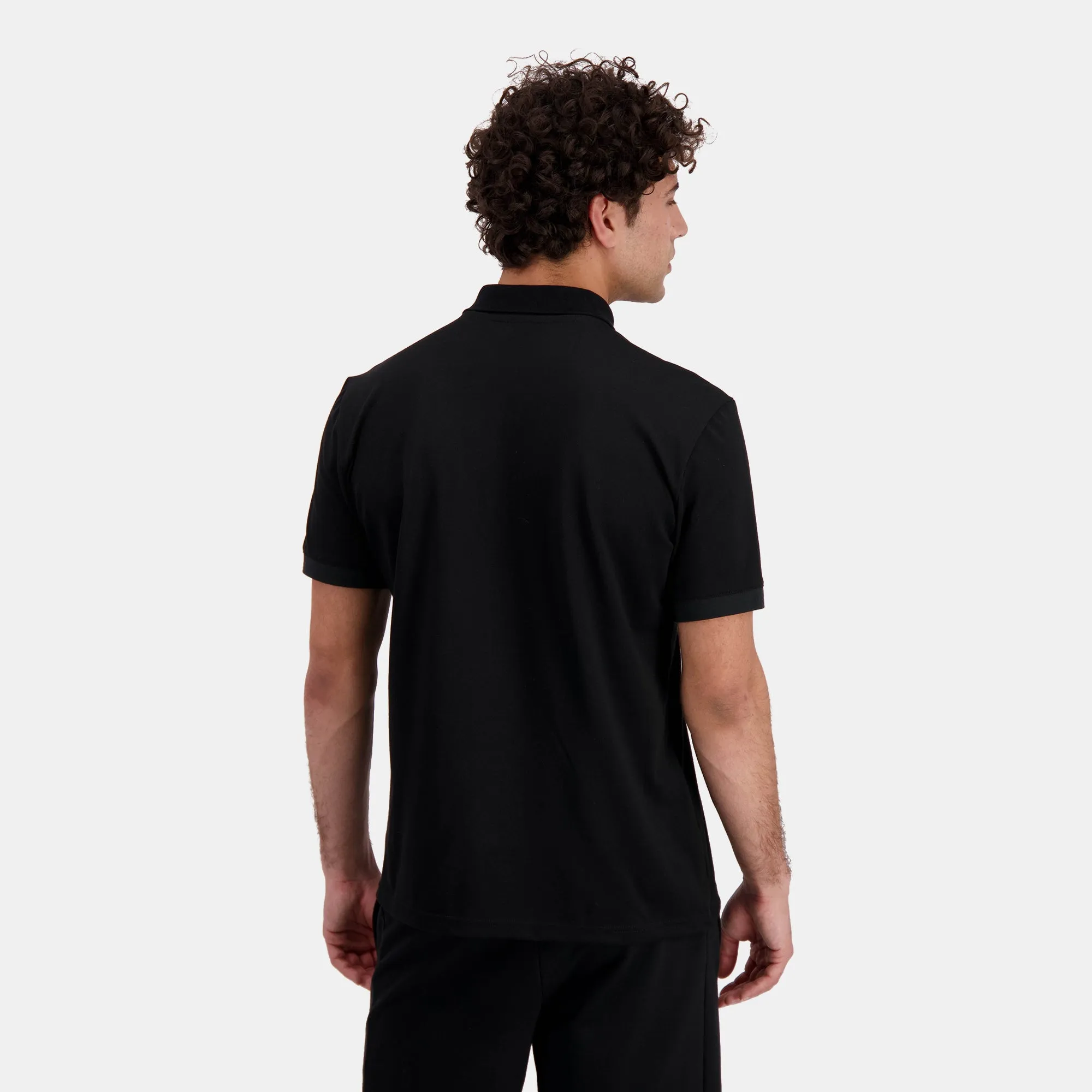2422107-ESS Polo SS N°1 M black | Polo Homme sold by Le Coq Sportif product image thumbnail 2