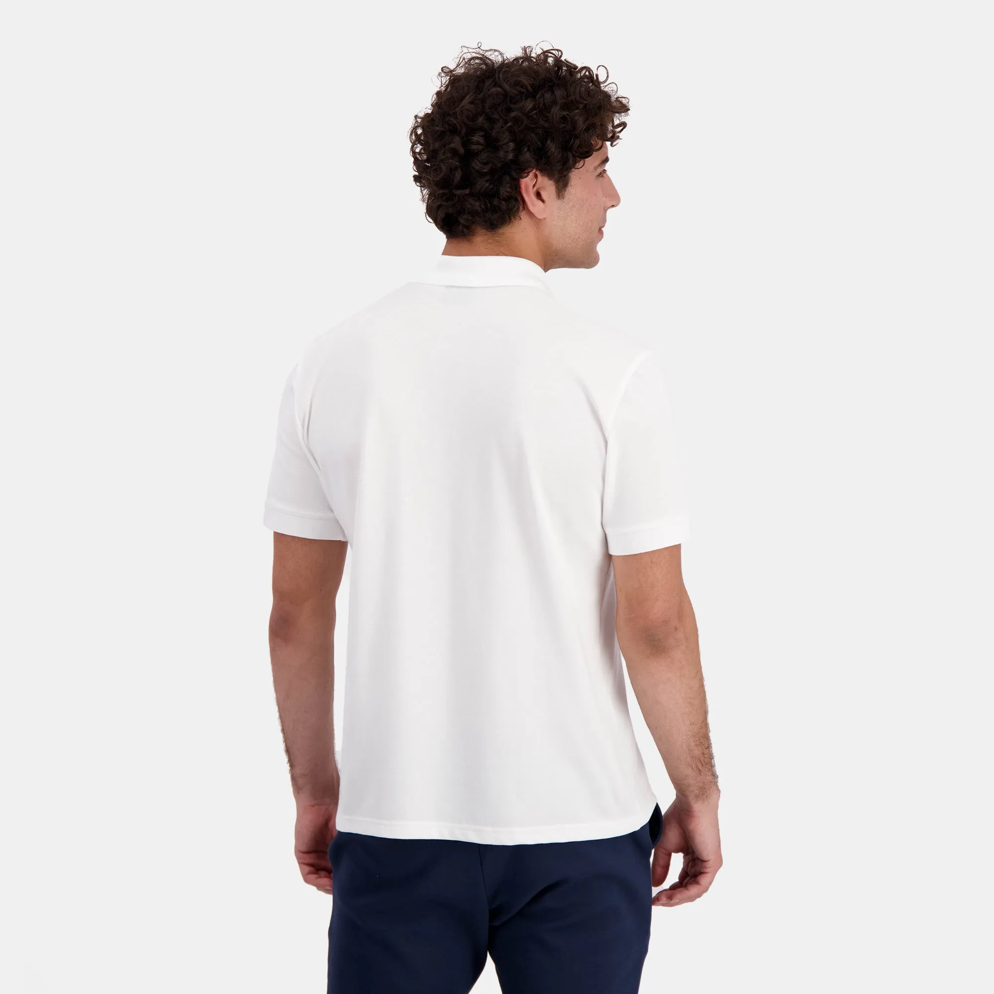 2422109-ESS Polo SS N°1 M new optical white | Polo Homme sold by Le Coq Sportif product image thumbnail 2