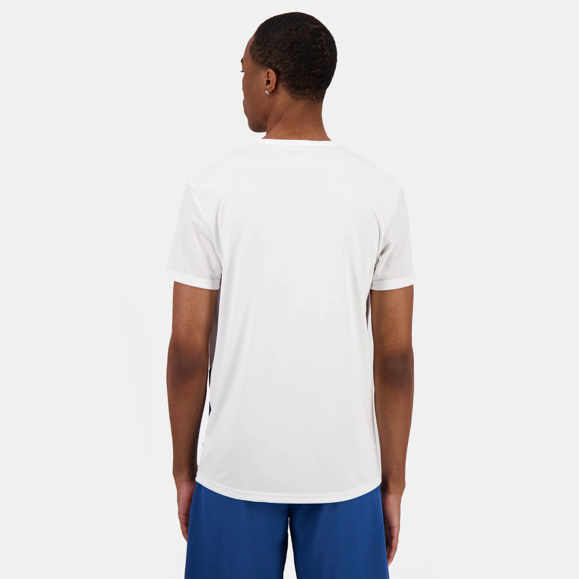 2422978-ESS SPORT Tee SS N°1 M new optical white | T-shirt Homme sold by Le Coq Sportif product image thumbnail 2