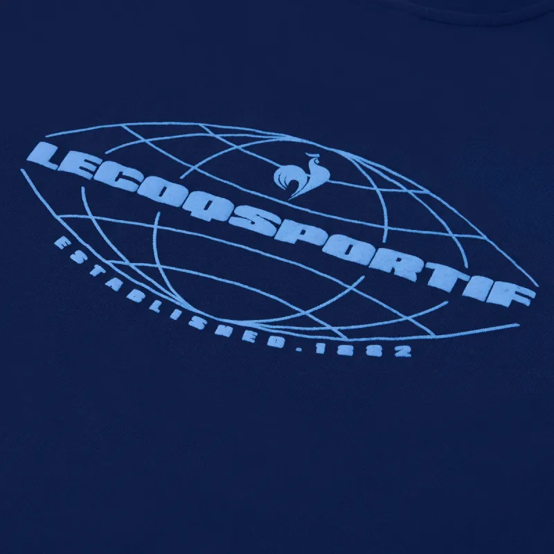 2510262-CONTEMPORAIN LF Tee SS N°1 M estate blue | T-shirt Homme sold by Le Coq Sportif