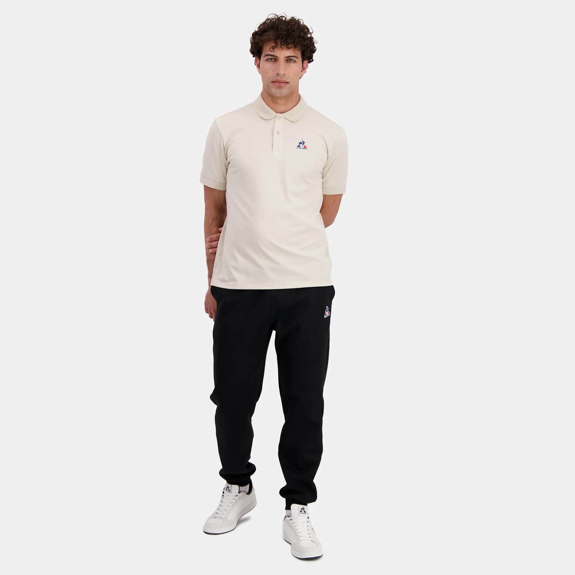 Polo Essentiel effet piqué en jersey sold by Le Coq Sportif product image thumbnail 3