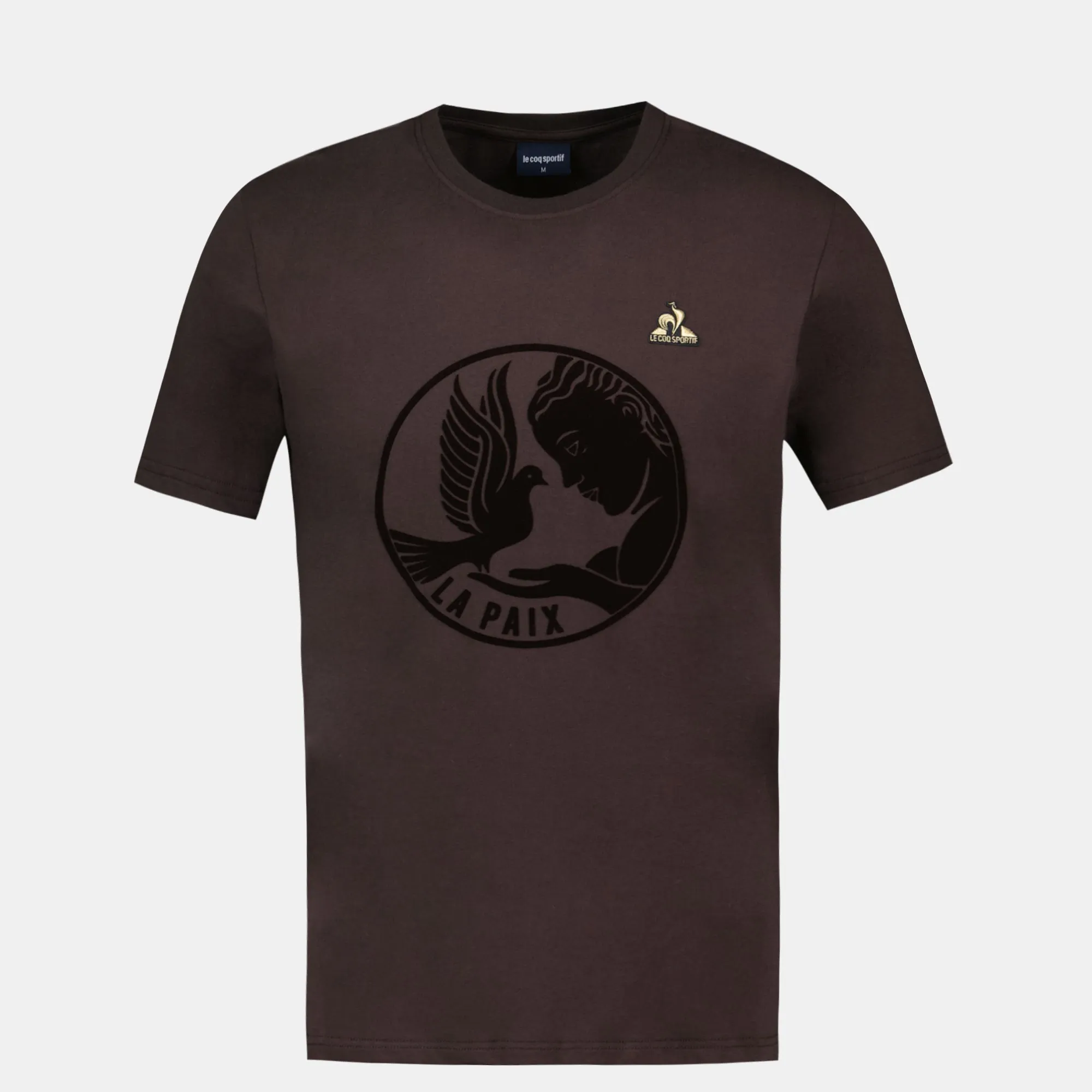 2424143-LA PAIX Tee SS N°1 M molé | T-shirt Homme sold by Le Coq Sportif product image thumbnail 2