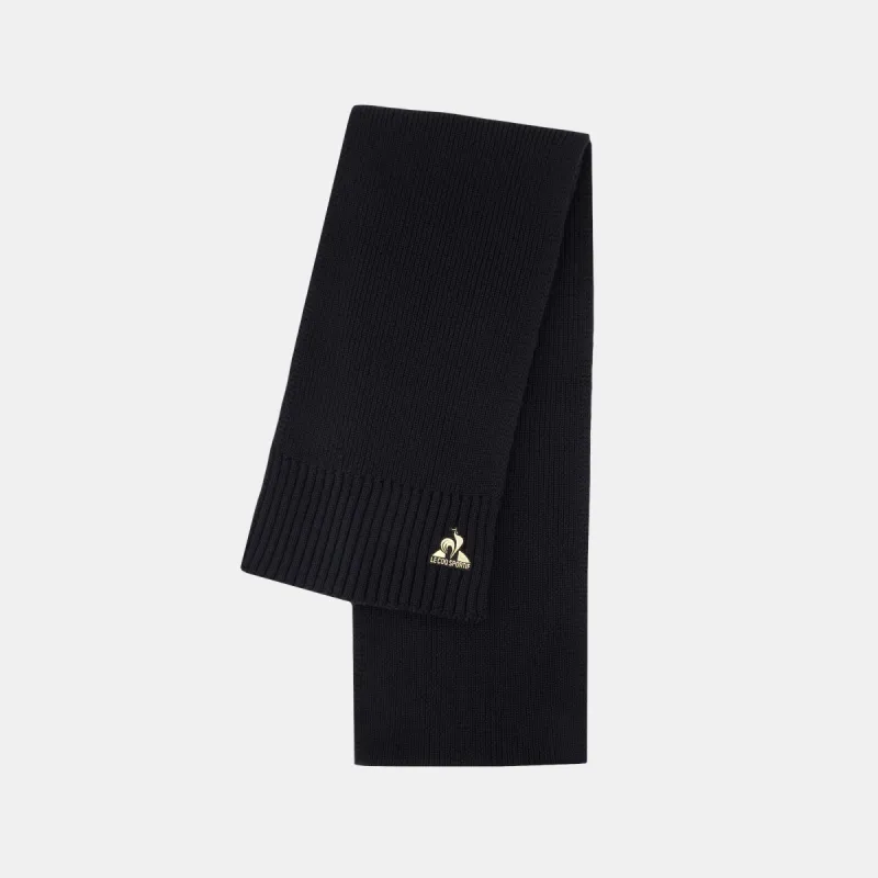 2510623-COQ D'OR Echarpe N°1 black | Écharpe Unisexe sold by Le Coq Sportif