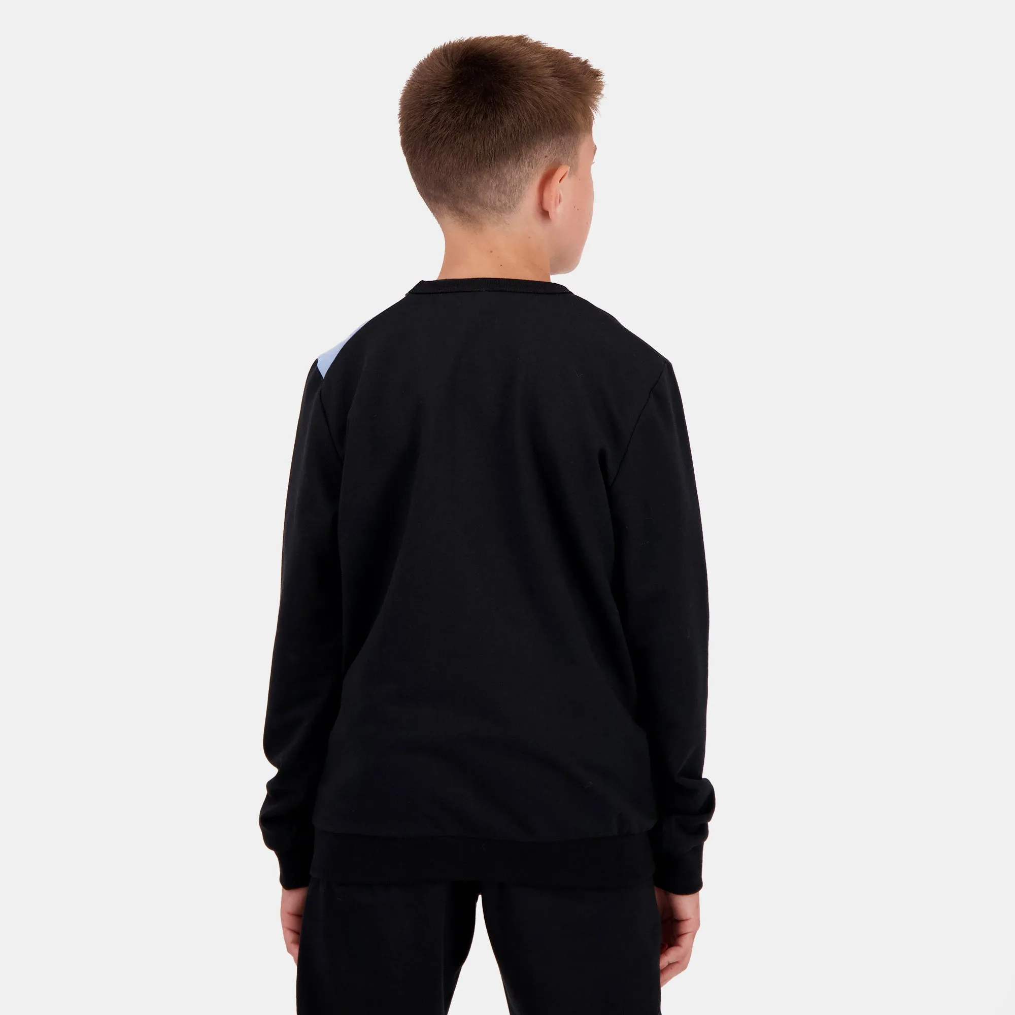2422347-GRAPHIQUE Crew Sweat N°1 Enfant black | Sweat col rond Enfant sold by Le Coq Sportif product image thumbnail 3