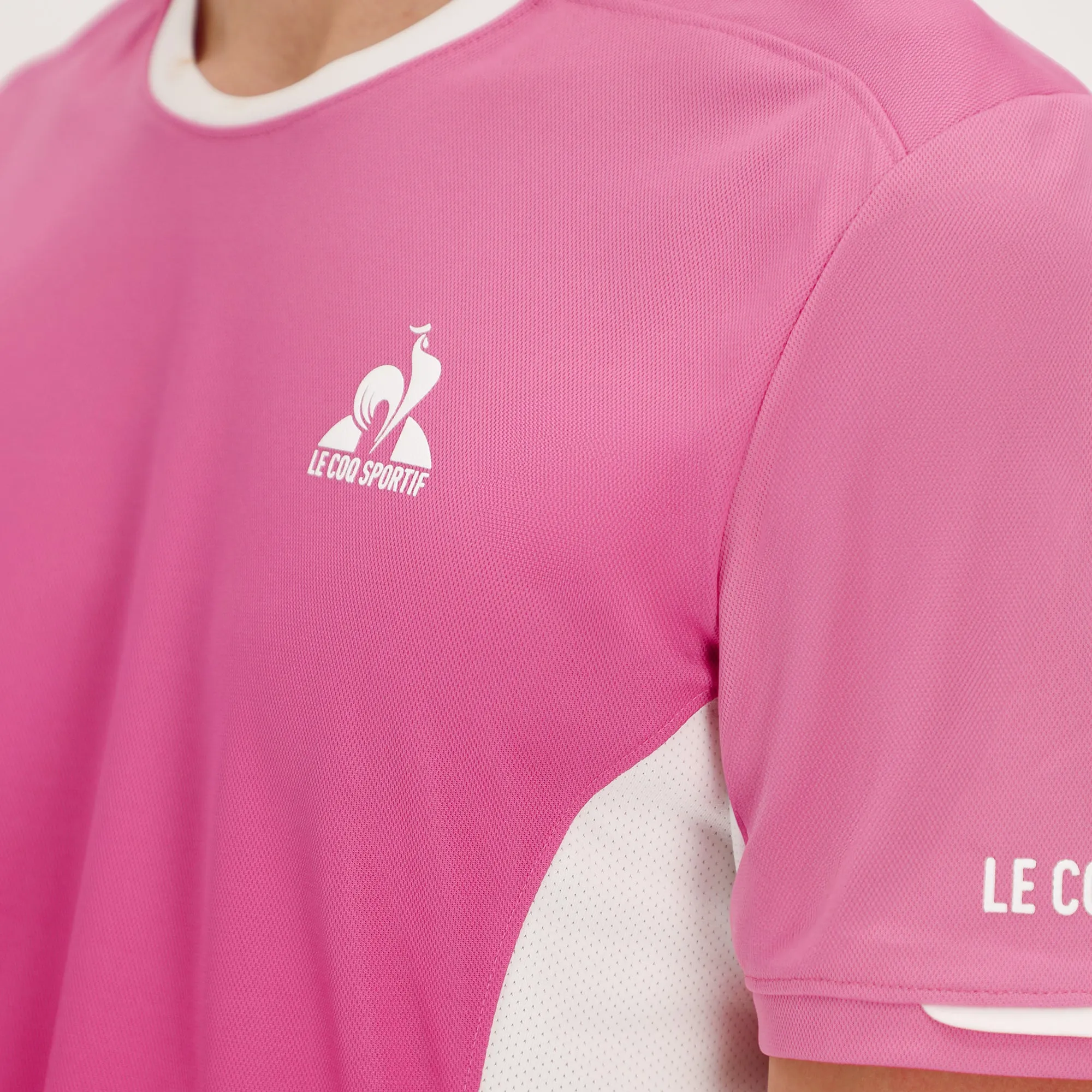2510165-TENNIS PRO Tee SS 25 N°1 M aurora pink | T-shirt Homme sold by Le Coq Sportif product image thumbnail 5