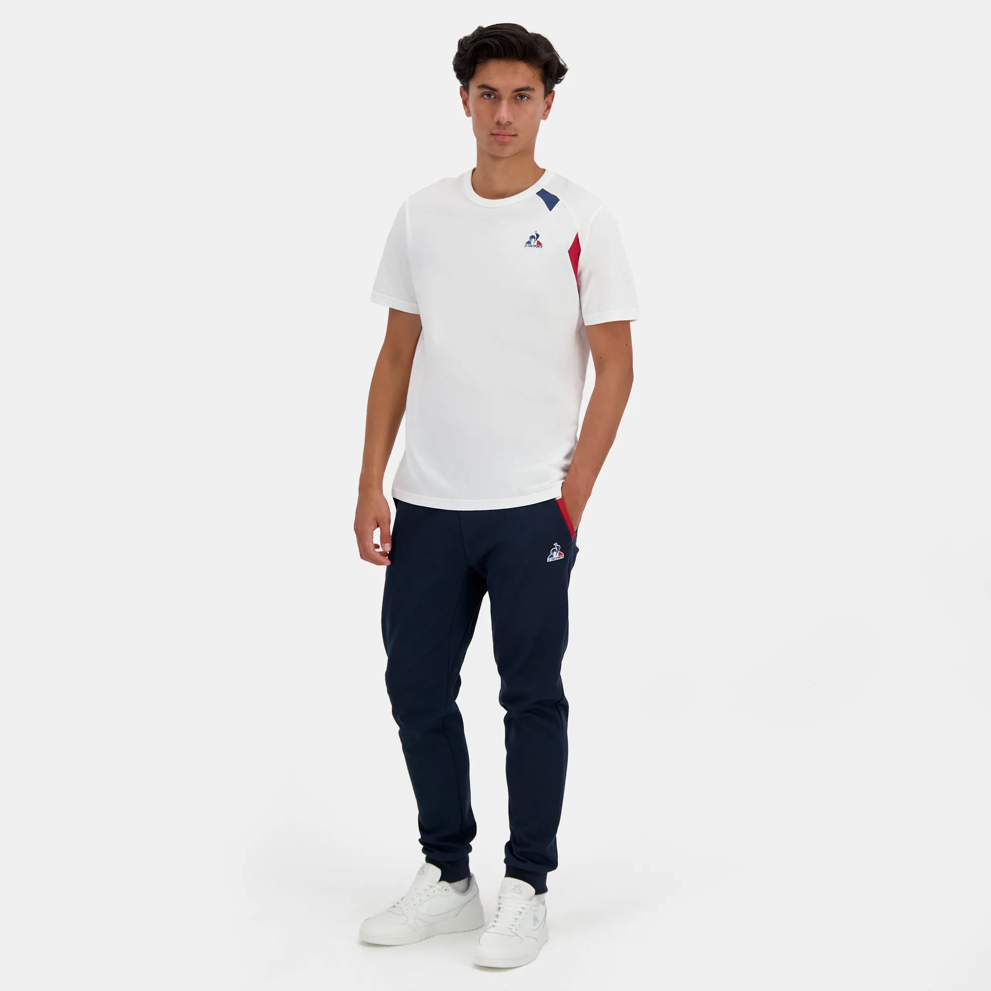 2510032-TRI SP Tee SS N°1 M new optical white | T-shirt Homme sold by Le Coq Sportif product image thumbnail 3