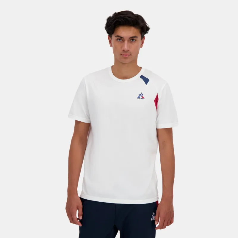 2510032-TRI SP Tee SS N°1 M new optical white | T-shirt Homme sold by Le Coq Sportif