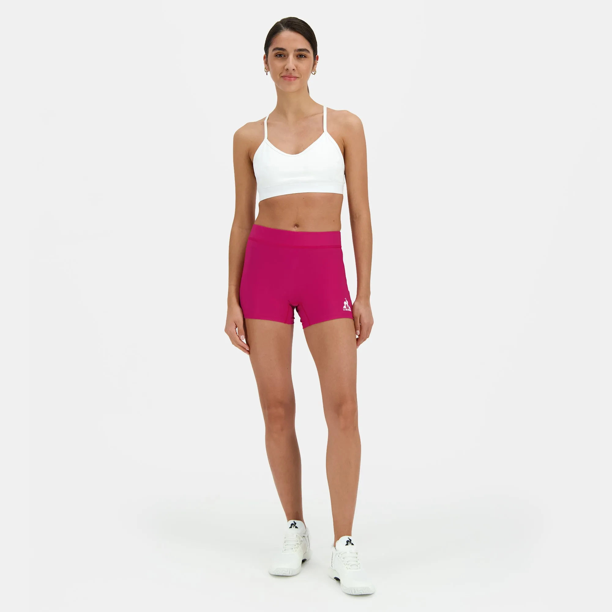 2510280-TENNIS PRO Short 24 N°1 W very berry | Short Femme sold by Le Coq Sportif product image thumbnail 5