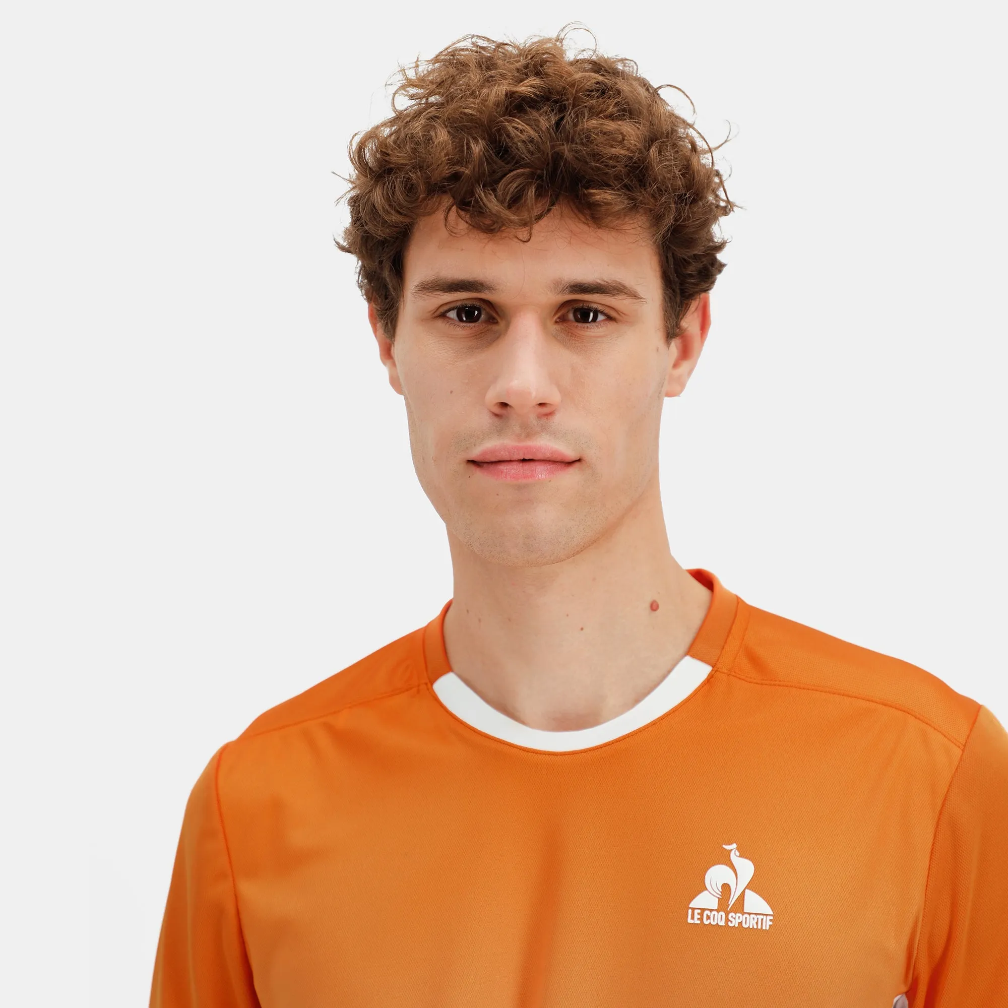 2510282-TENNIS PRO Tee SS 25 N°1 M apricot orang | T-shirt Homme sold by Le Coq Sportif product image thumbnail 4