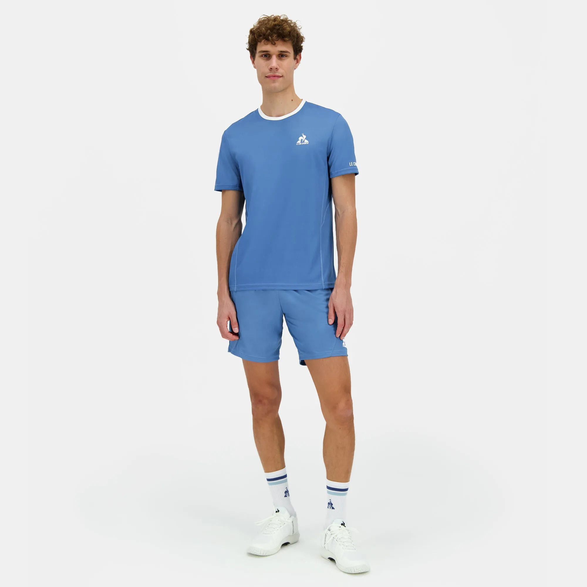 2510169-TENNIS AUTRES TOURNOIS 25 Tee SS M pacif | T-shirt Homme sold by Le Coq Sportif product image thumbnail 3