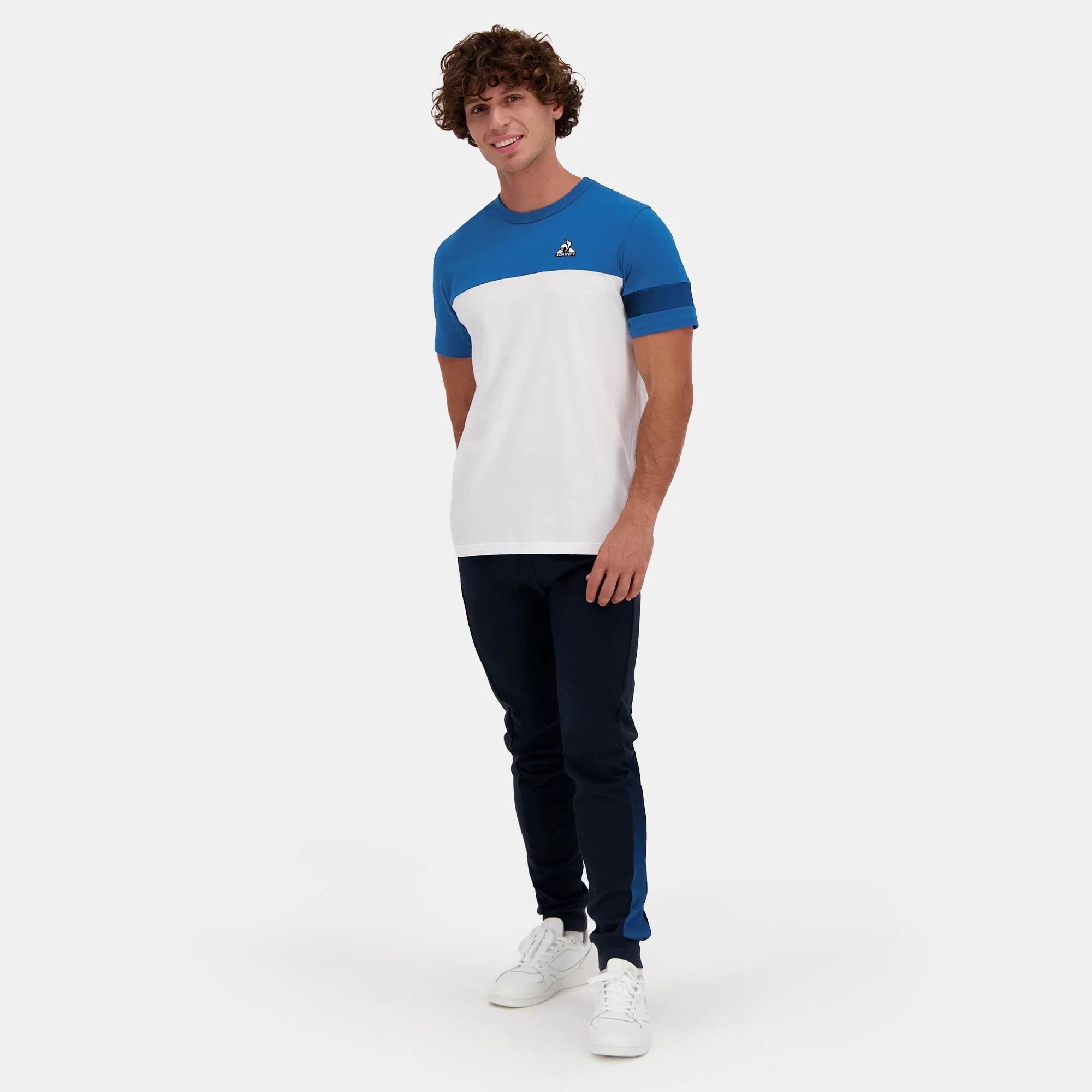 2510049-HERITAGE SP Tee SS N°1 M blue sapphire/n | T-shirt Homme sold by Le Coq Sportif product image thumbnail 3