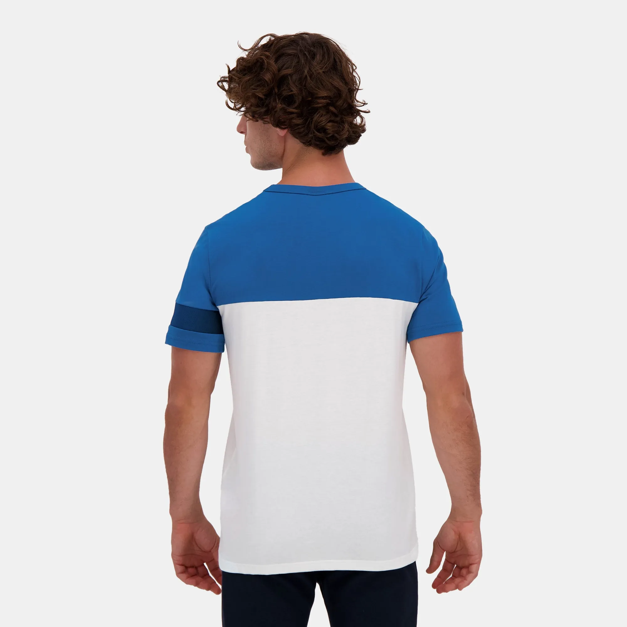 2510049-HERITAGE SP Tee SS N°1 M blue sapphire/n | T-shirt Homme sold by Le Coq Sportif product image thumbnail 2