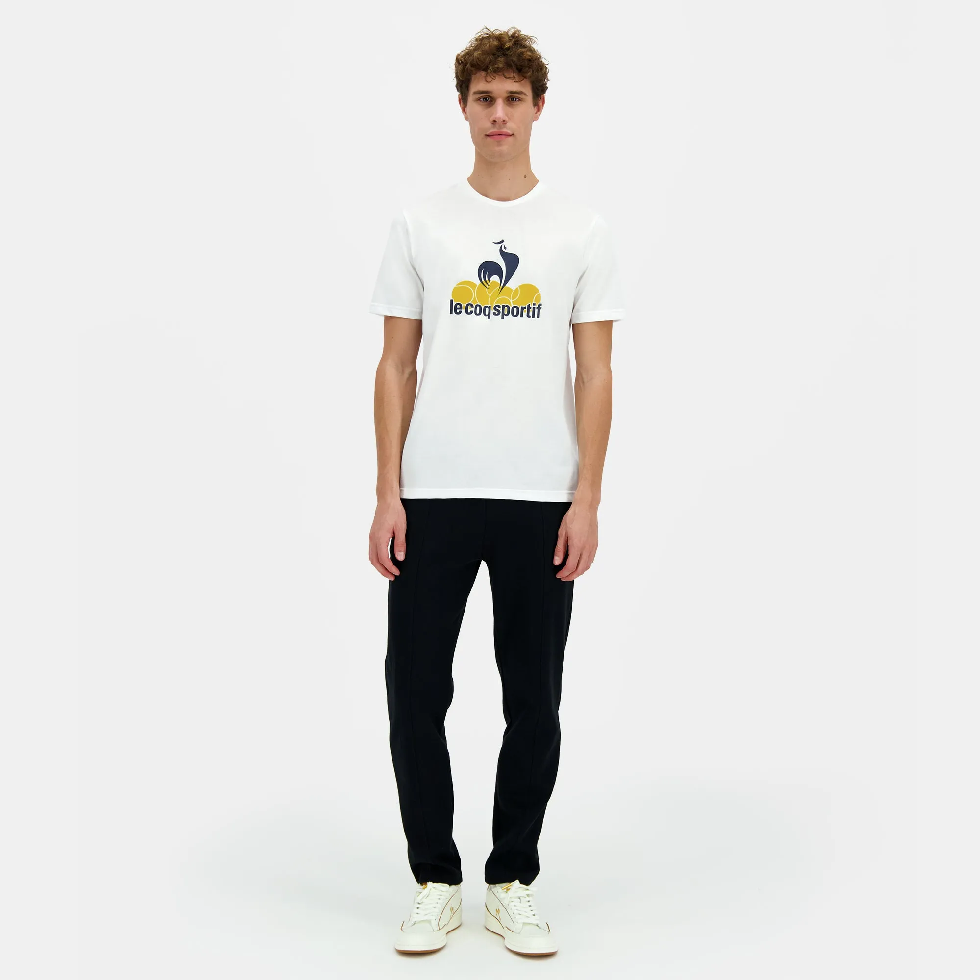 2510190-TENNIS GRAPHIQUE Tee SS 25 N°1 M new opt | T-shirt Homme sold by Le Coq Sportif product image thumbnail 3