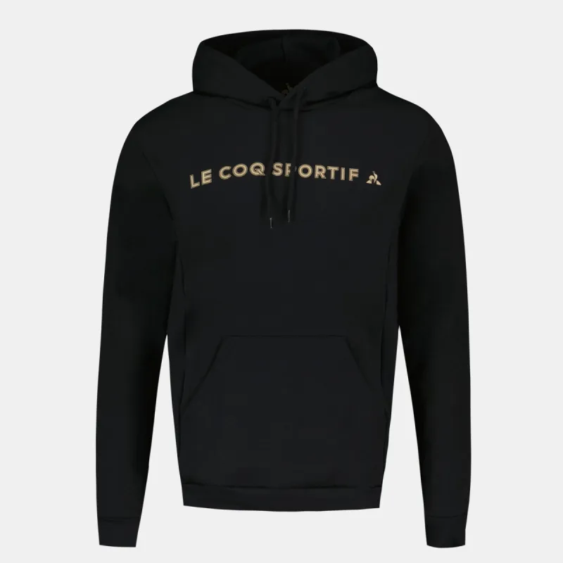 2510151-NOEL SP Hoody N°1 M black | Sweat à capuche Homme sold by Le Coq Sportif